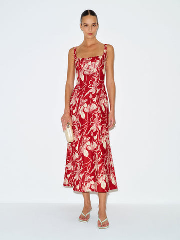 Sabine Linen Dress