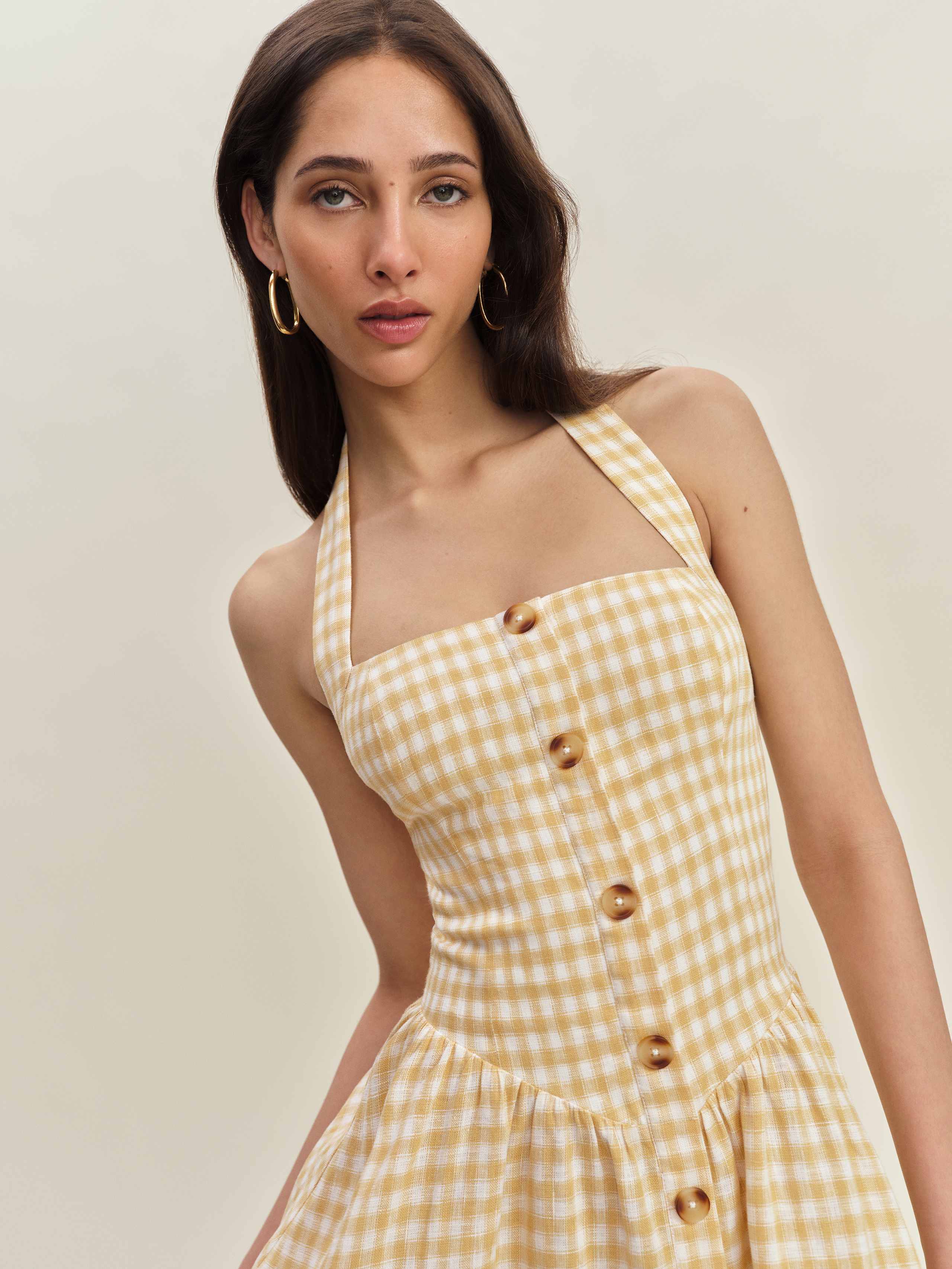 Mariela Linen Dress
