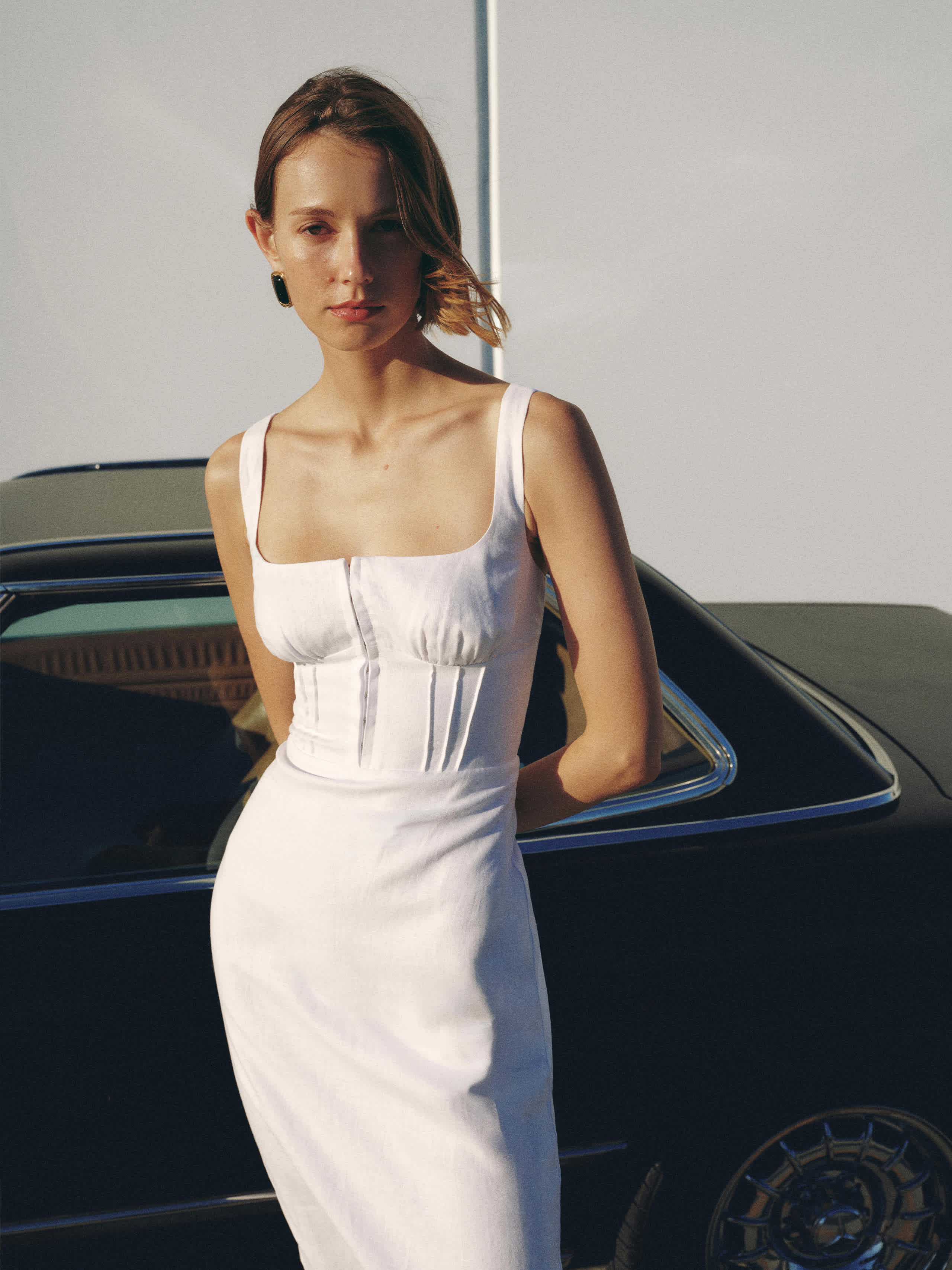 Lisa Linen Dress