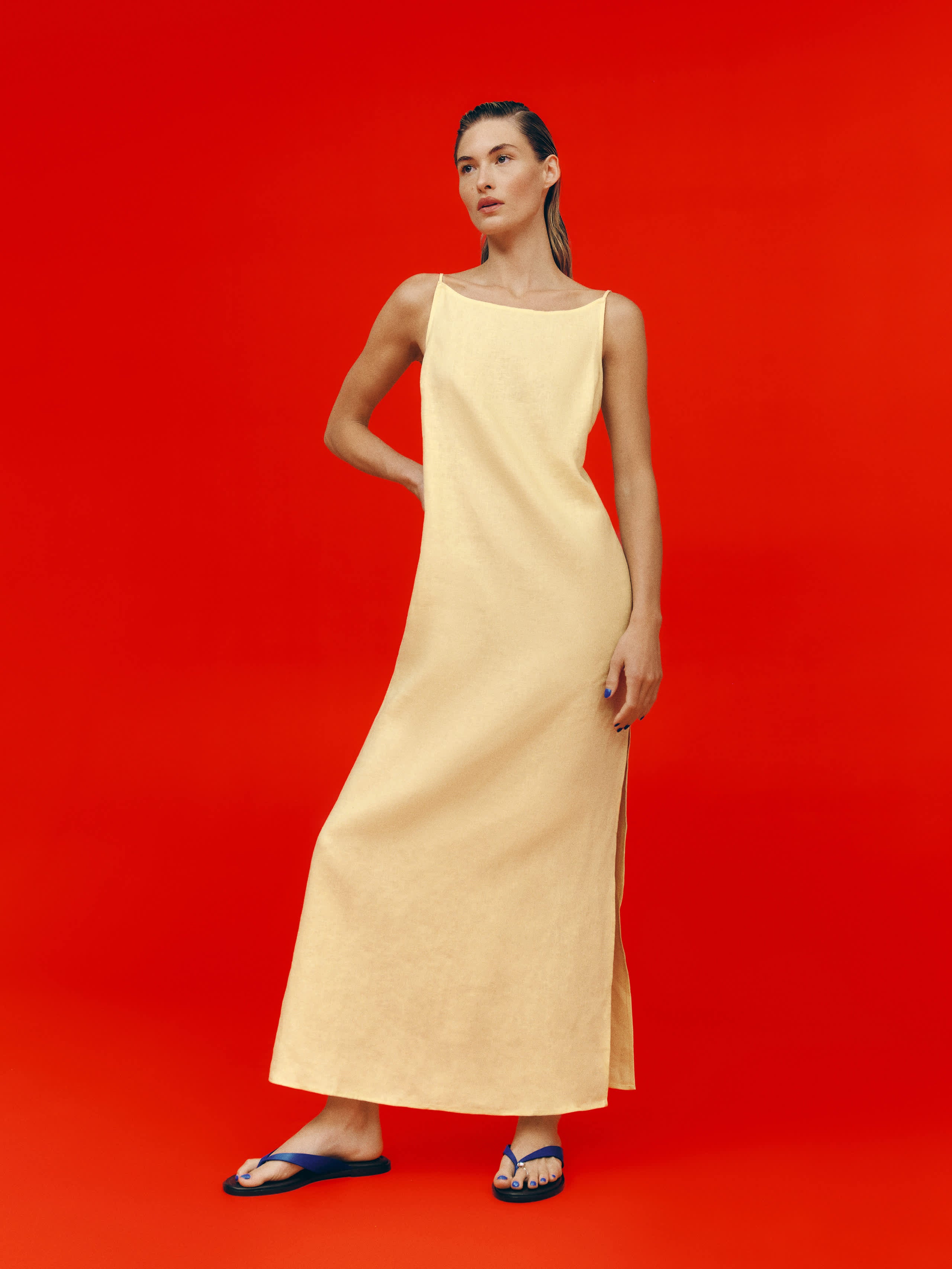 Serena Linen Dress
