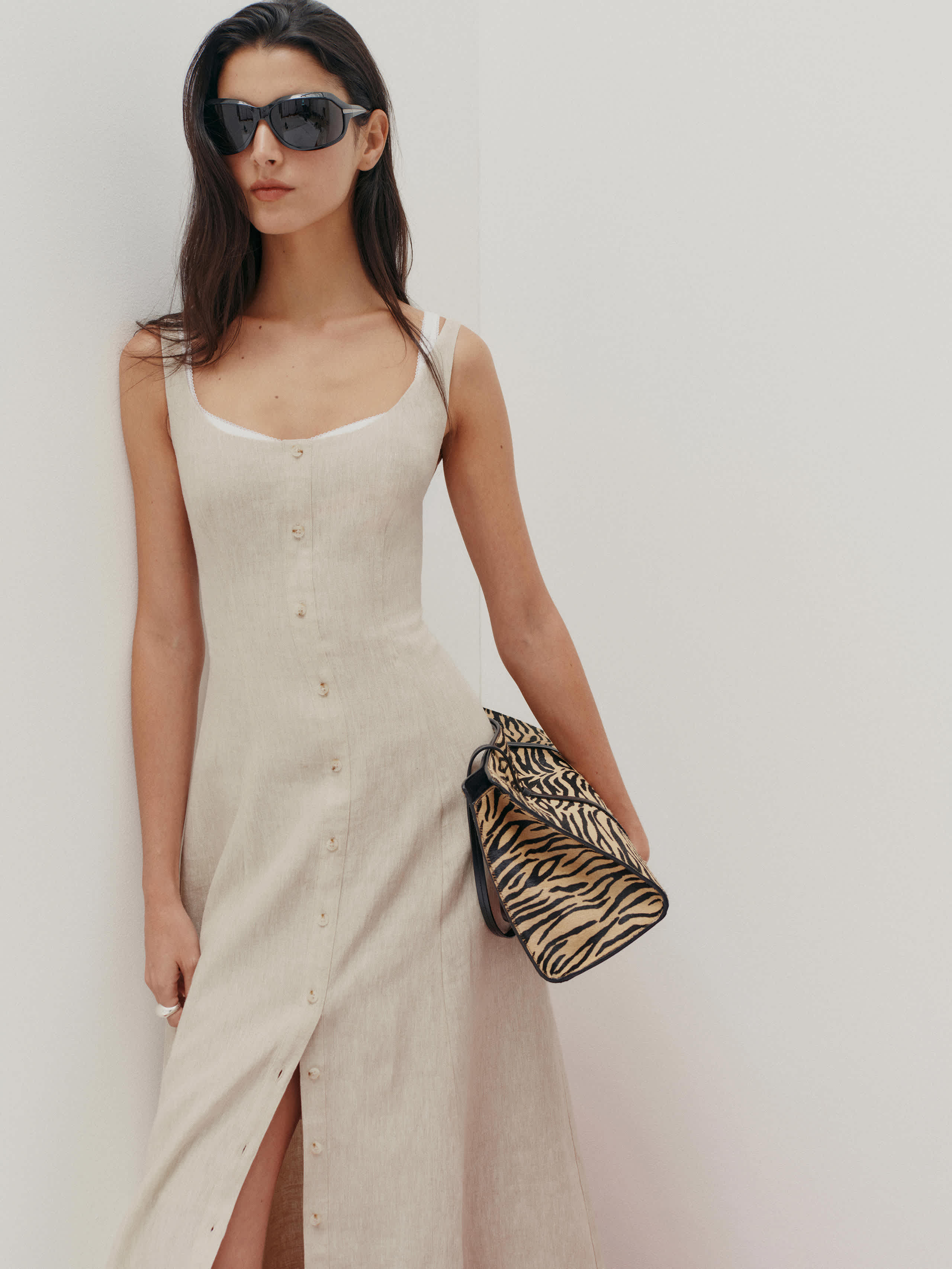 Fraise Linen Dress