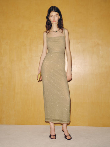 Mineral Low Back Knit Dress
