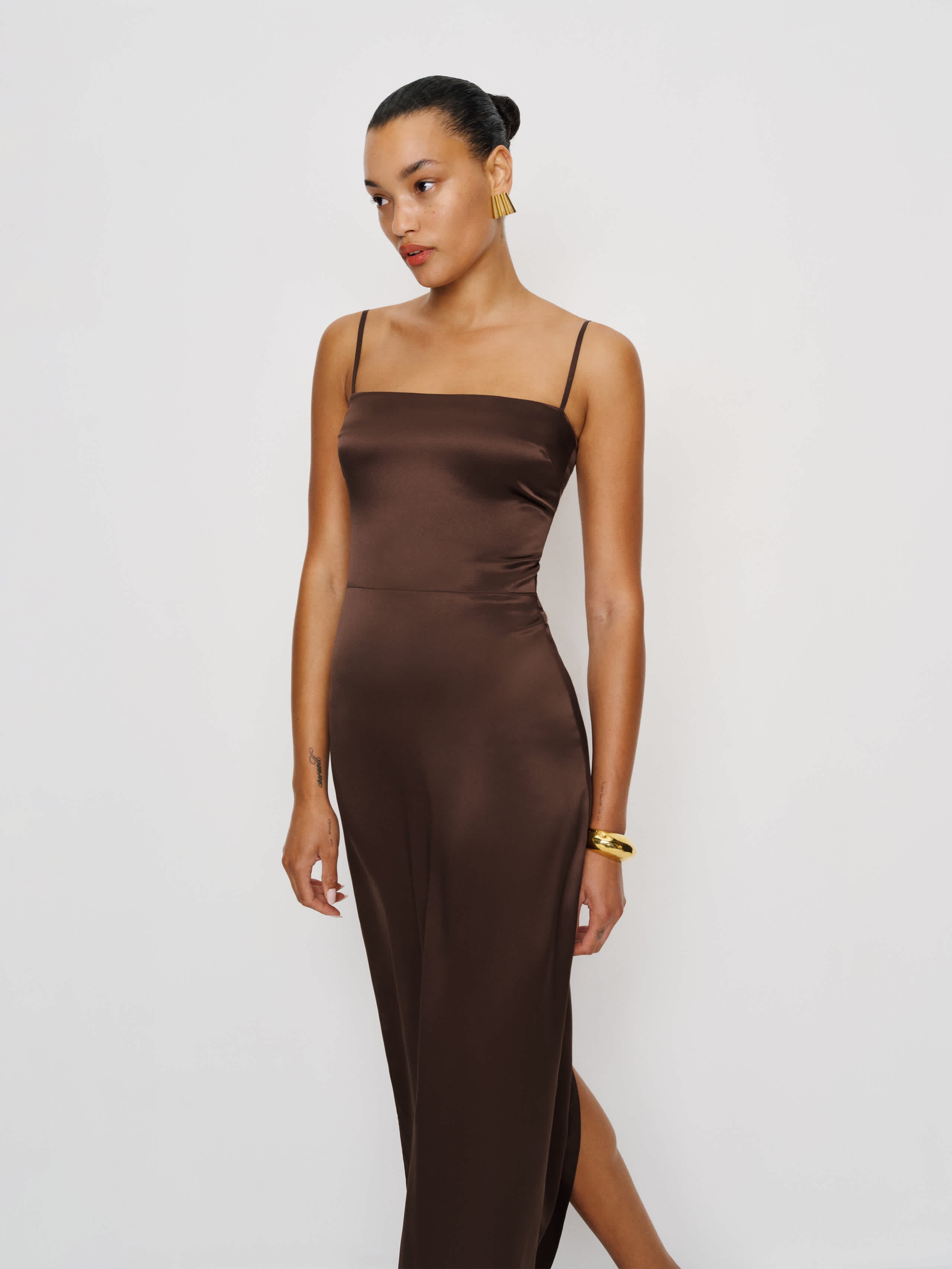 Petites Frankie Silk Dress
