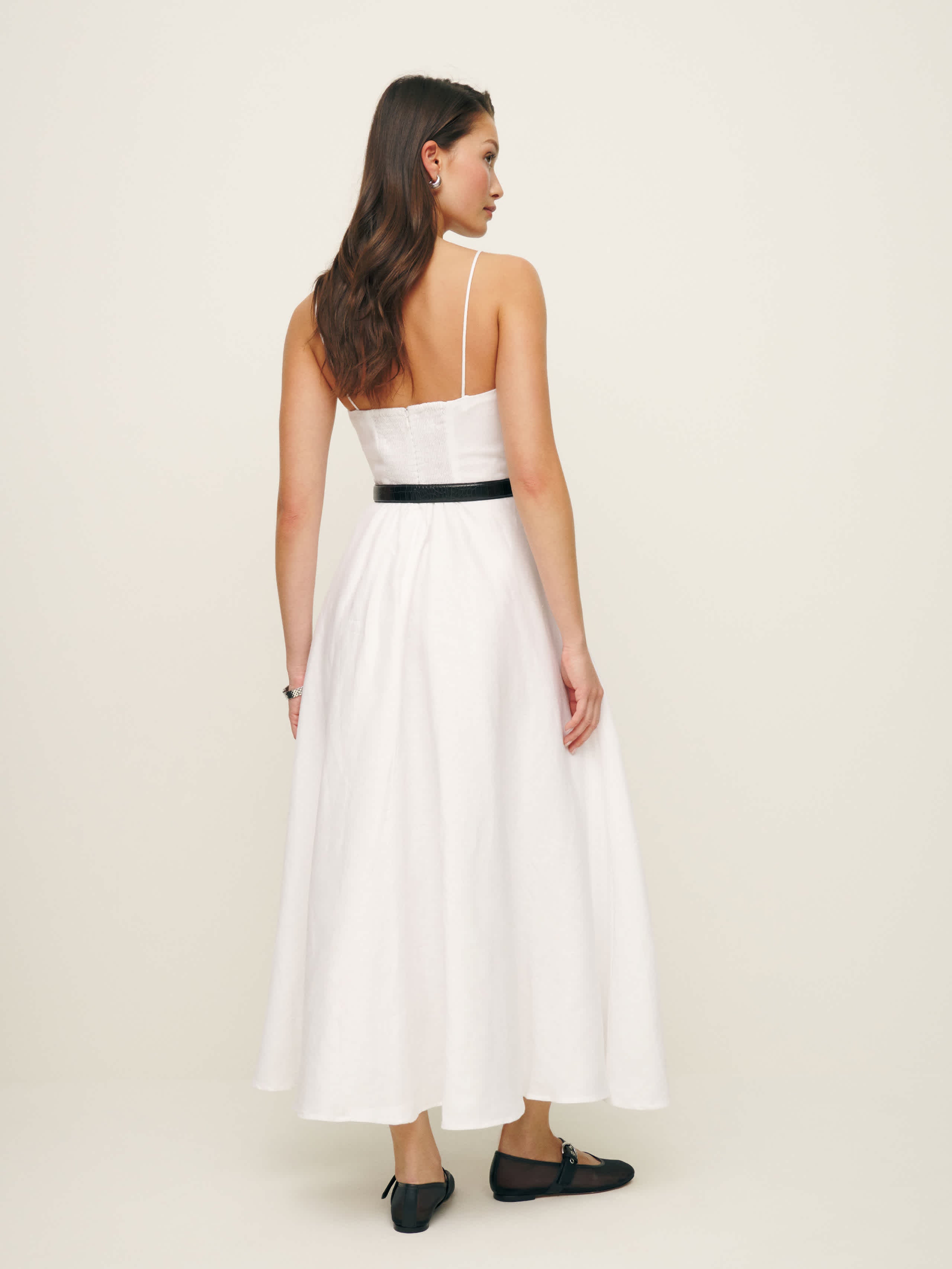 Monette Linen Dress