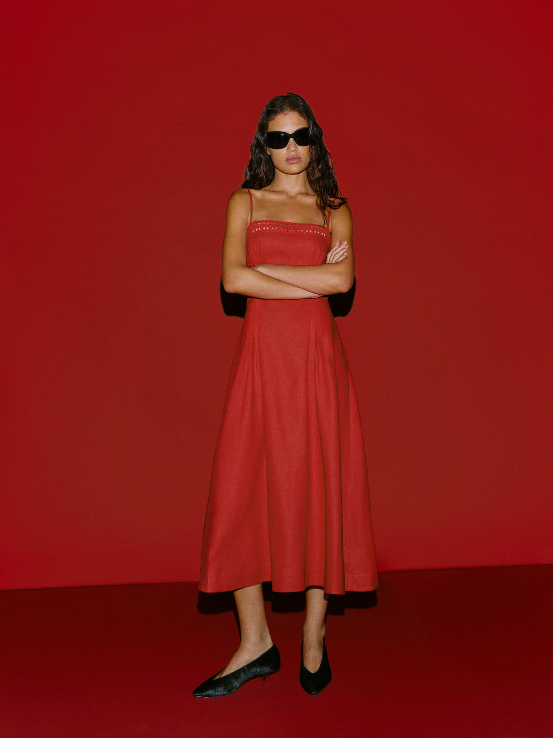Pomona Linen Dress