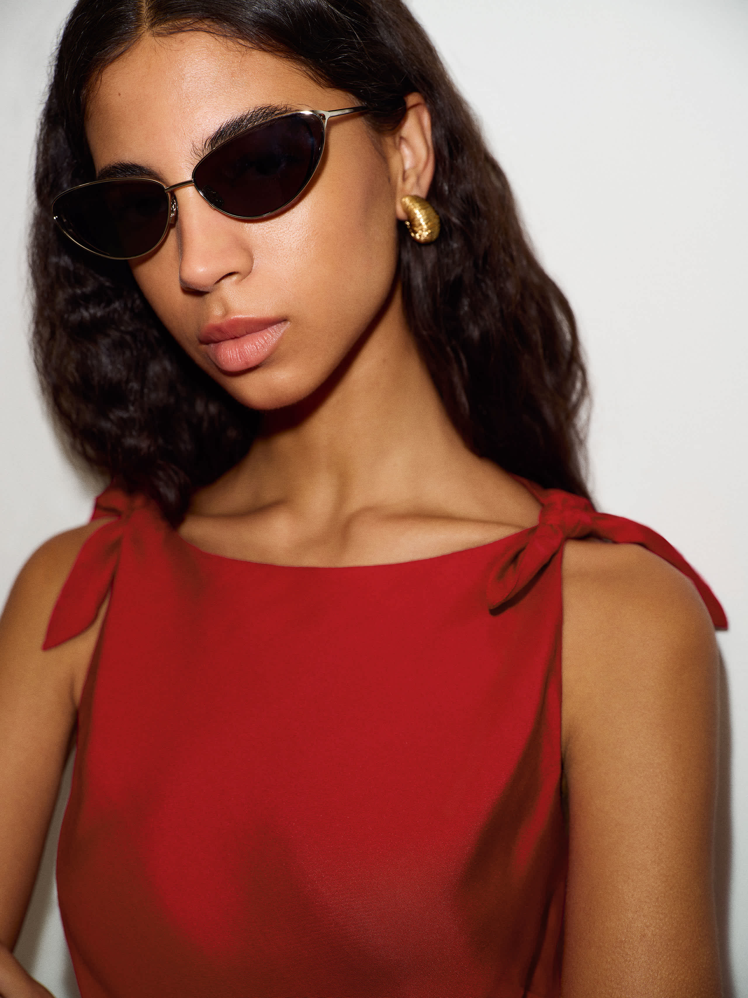 Louisa Silk Twill Dress