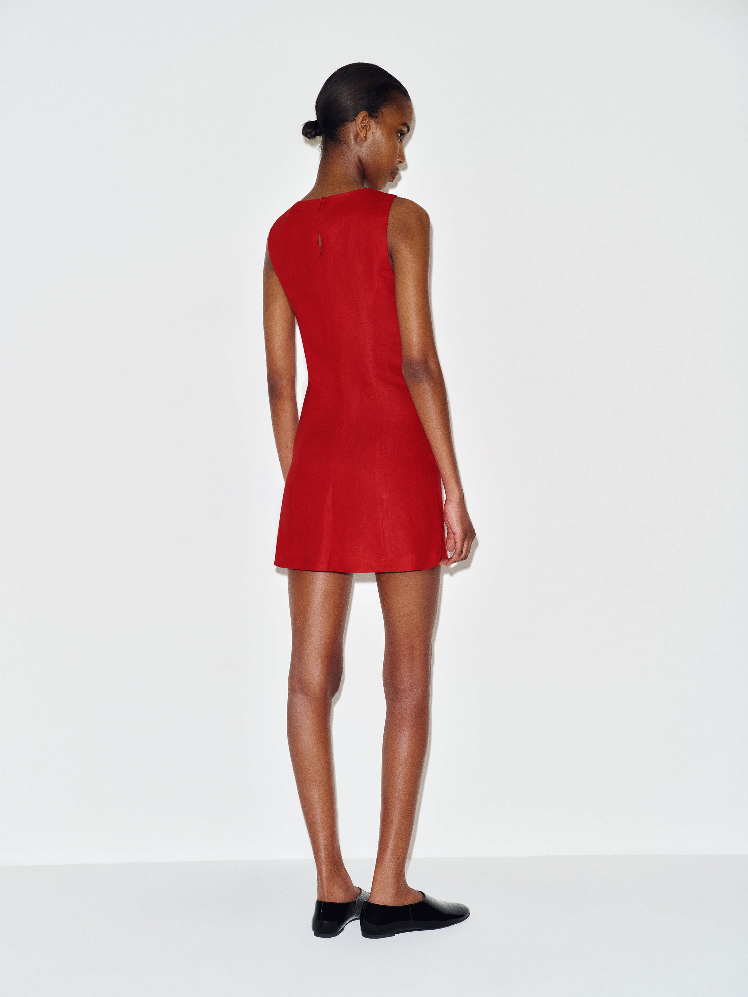 Citron Linen Dress