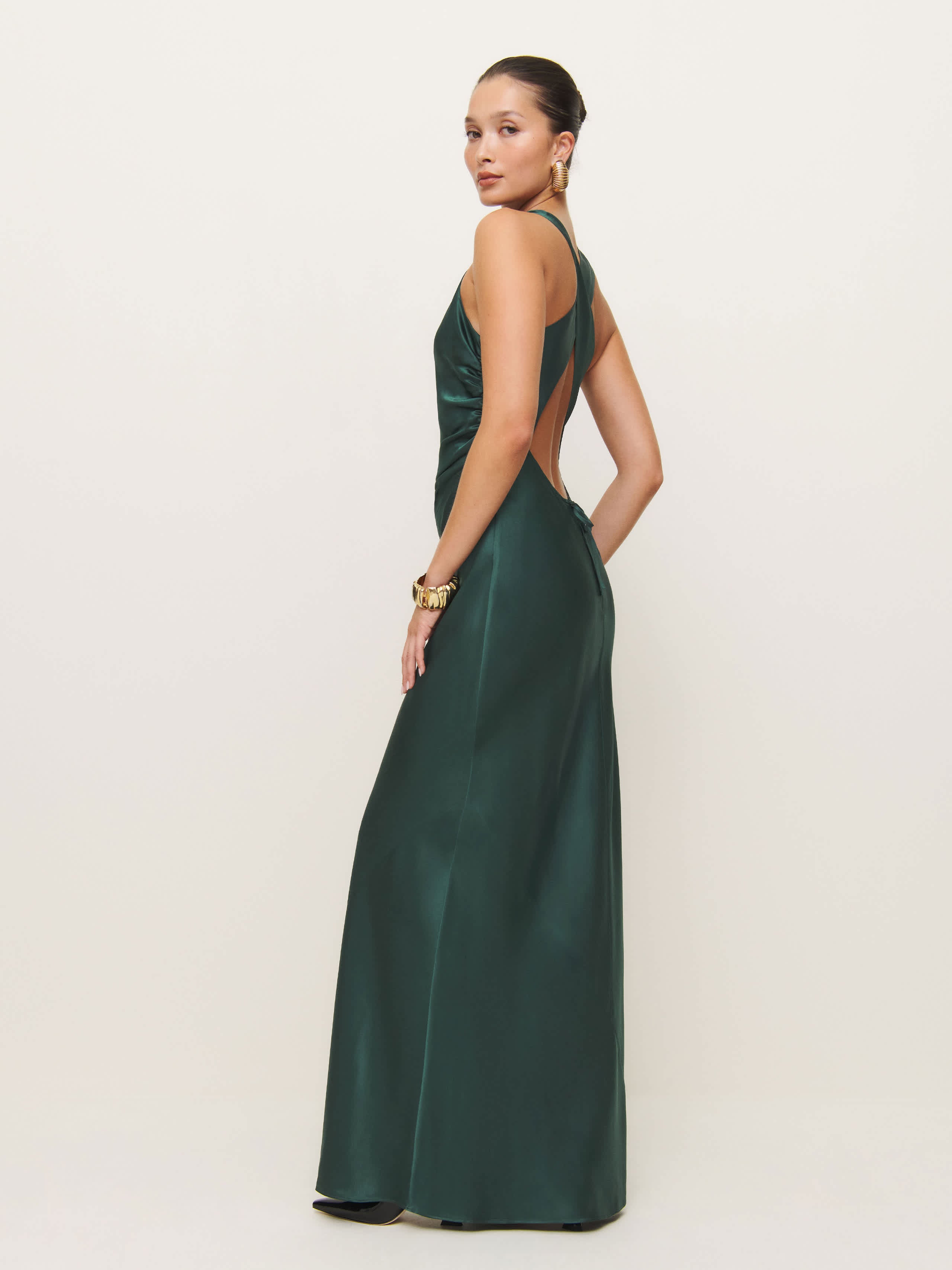 Anaiis Silk Dress
