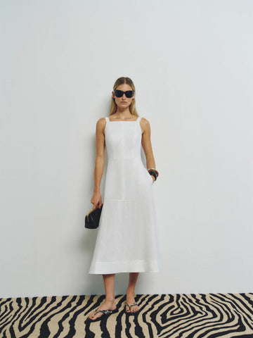 Venice Linen Dress