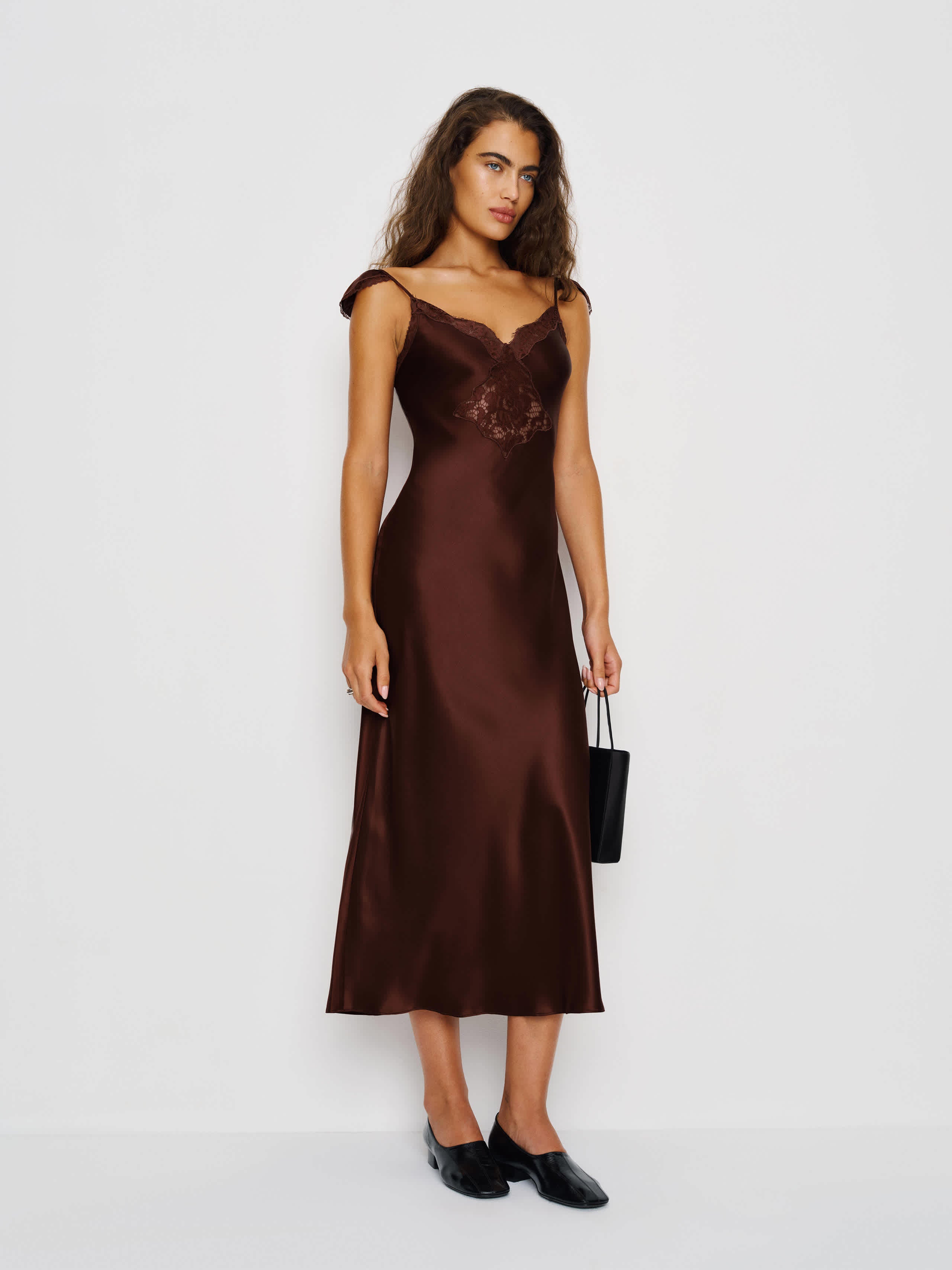 Serafina Silk Dress