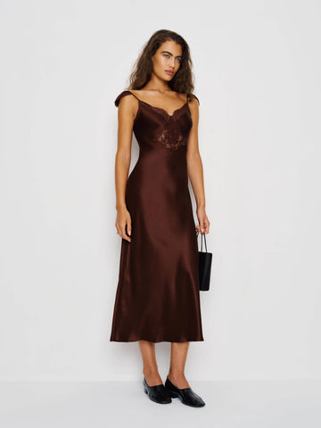 Serafina Silk Dress