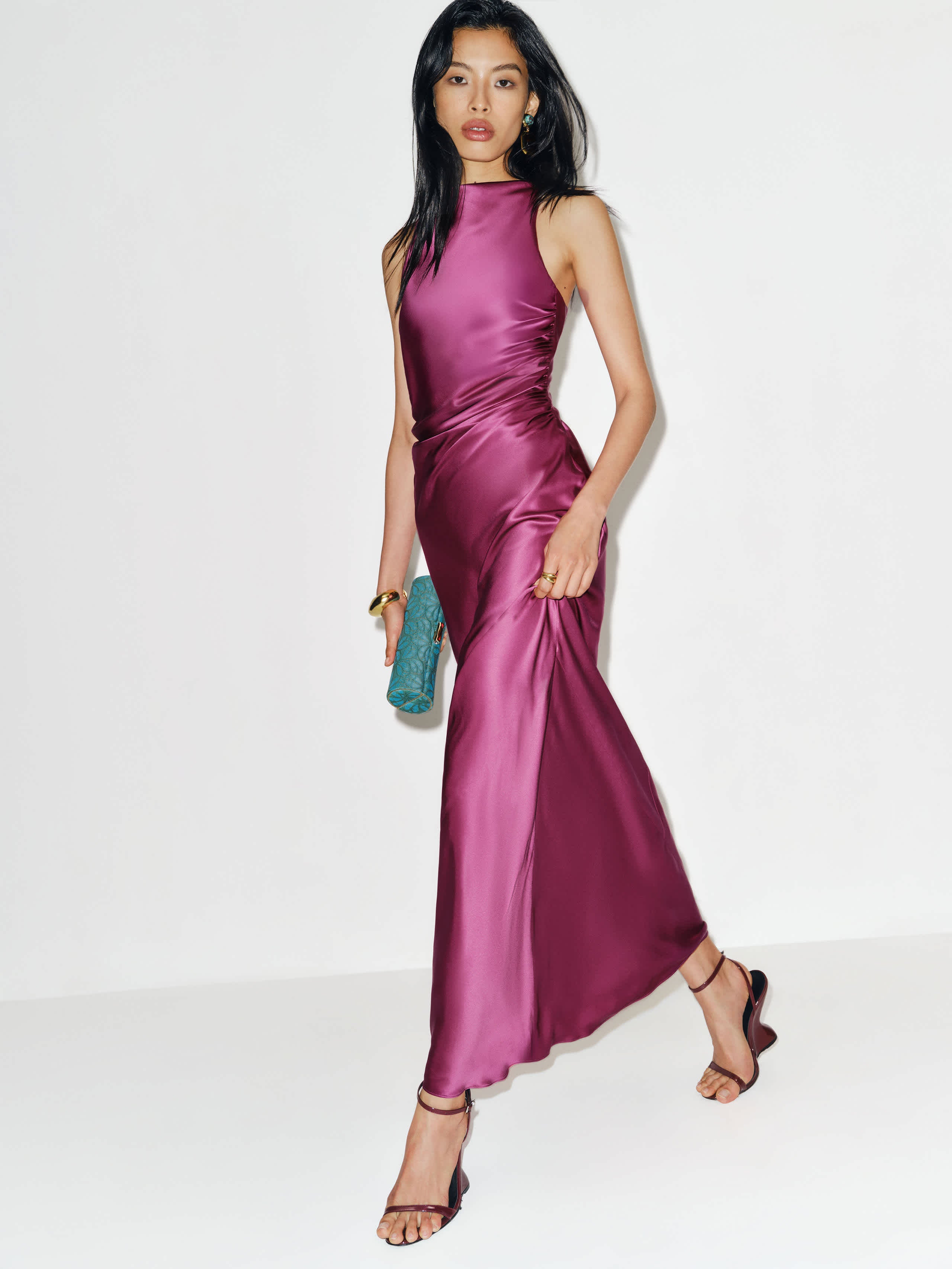 Anaiis Silk Dress
