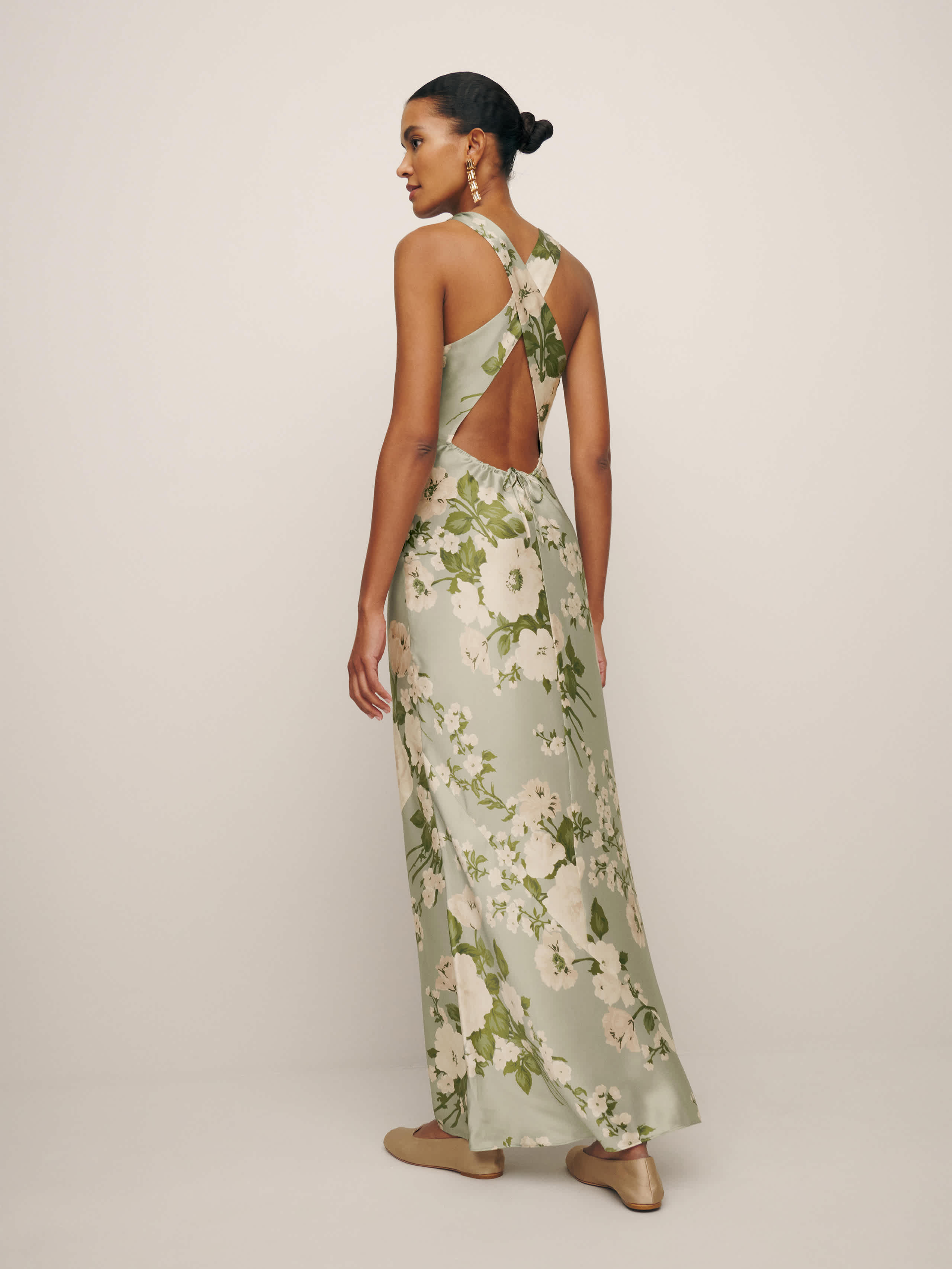 Anaiis Silk Dress