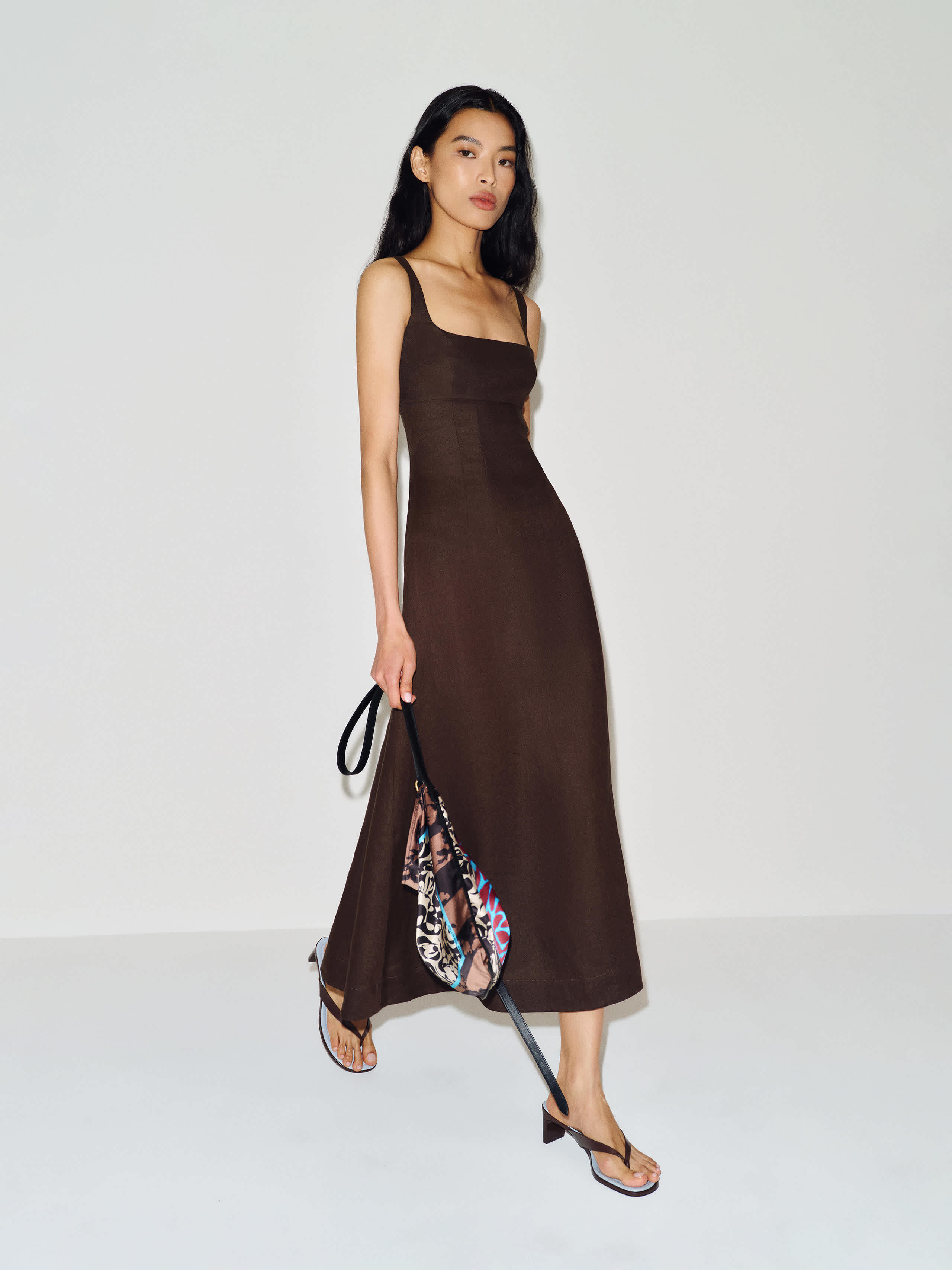 Petites Sabine Linen Dress
