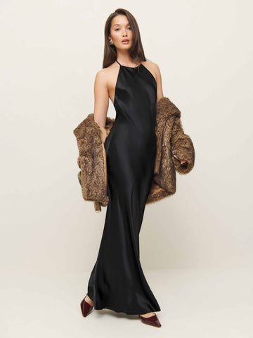 Petites Jeany Silk Dress