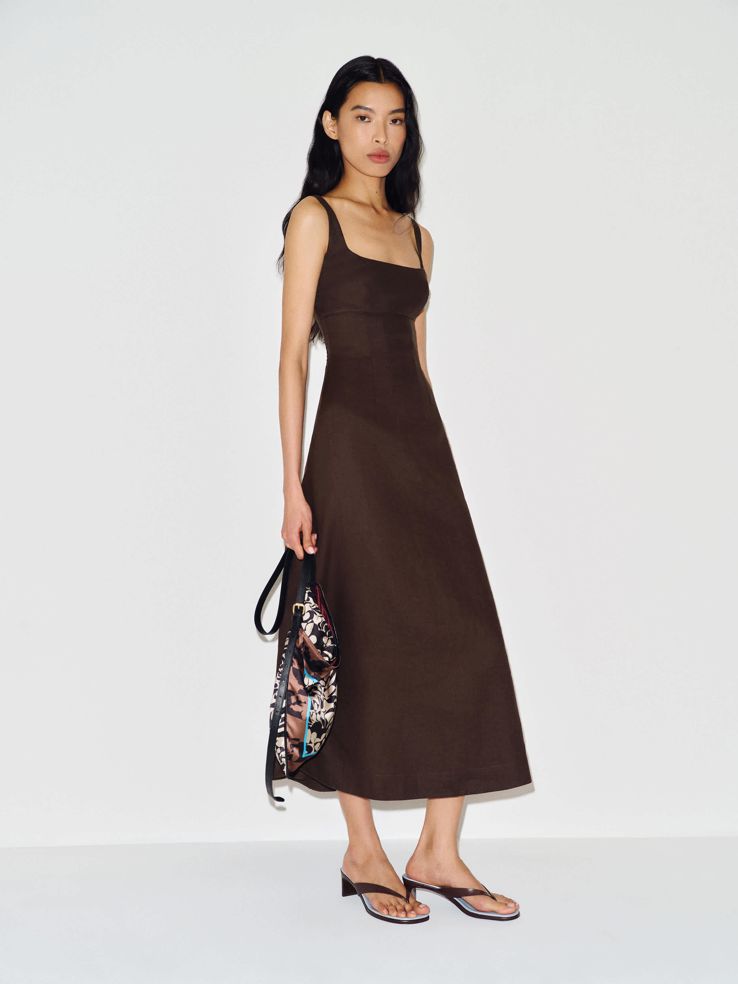 Sabine Linen Dress