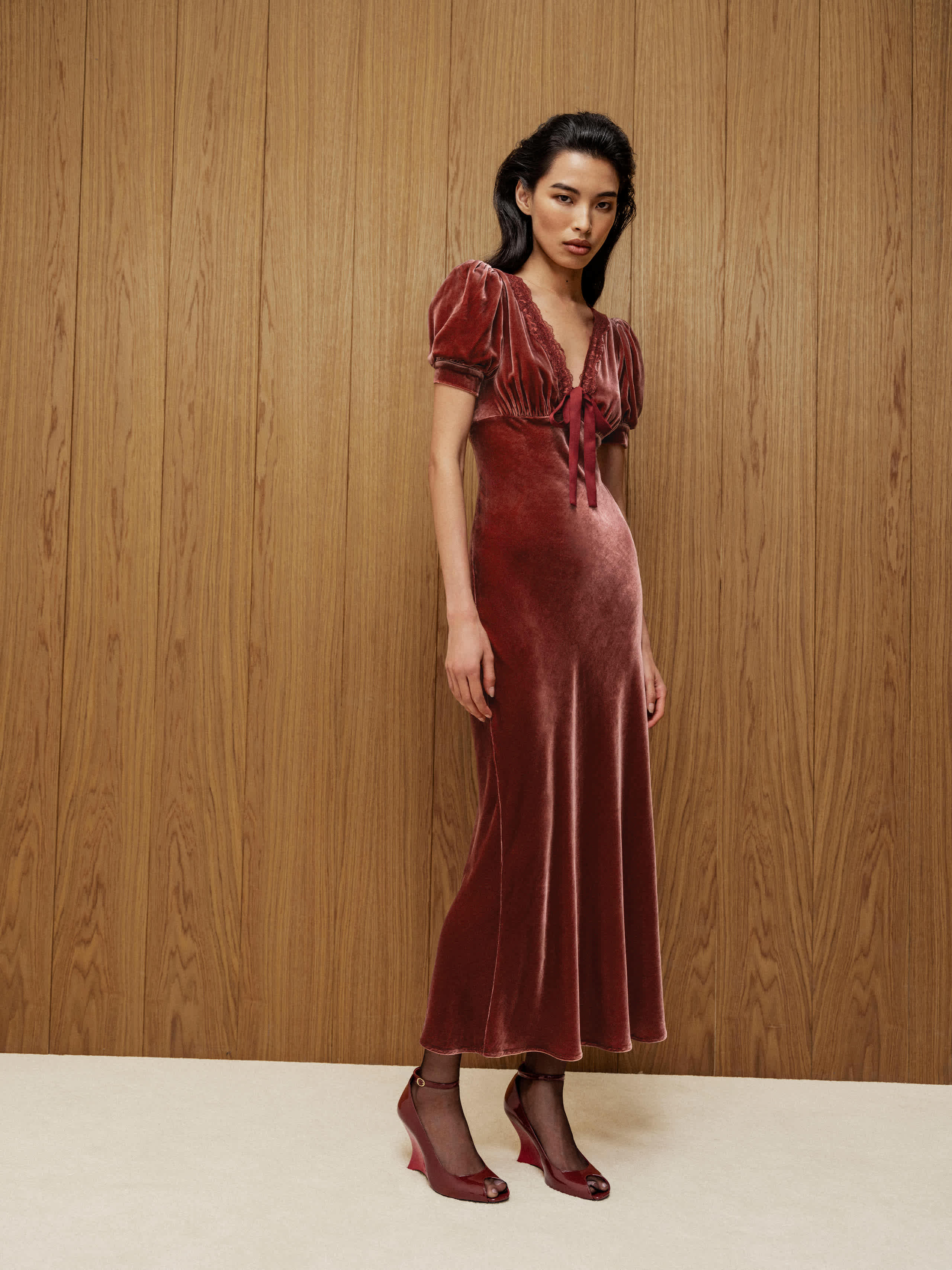 Camille Velvet Dress