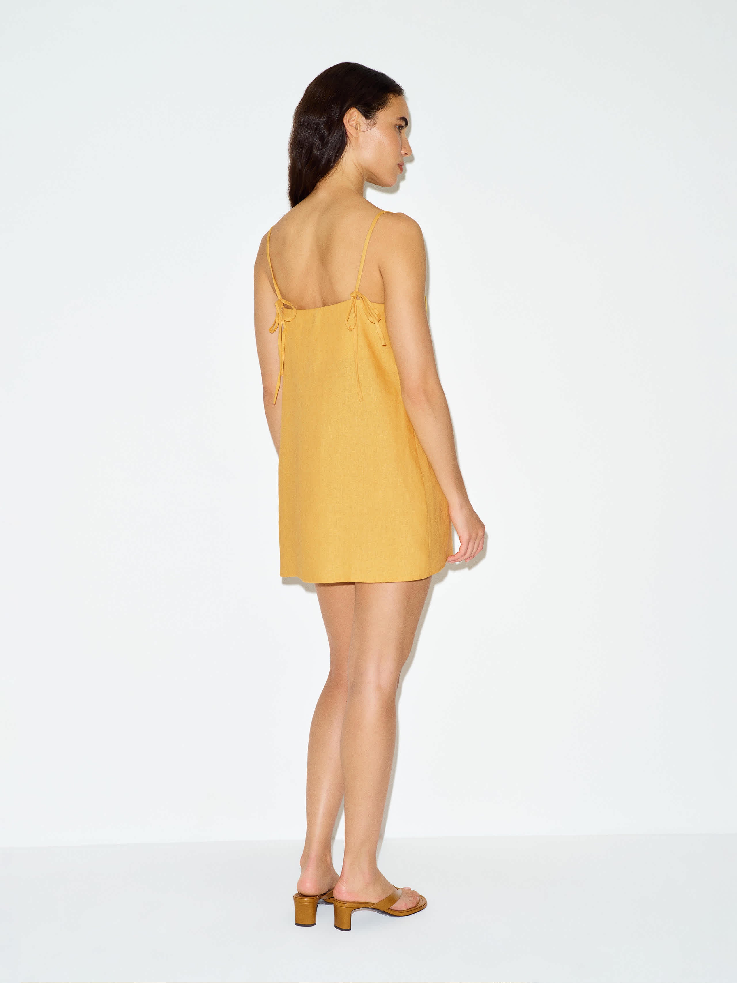 Aubree Linen Dress