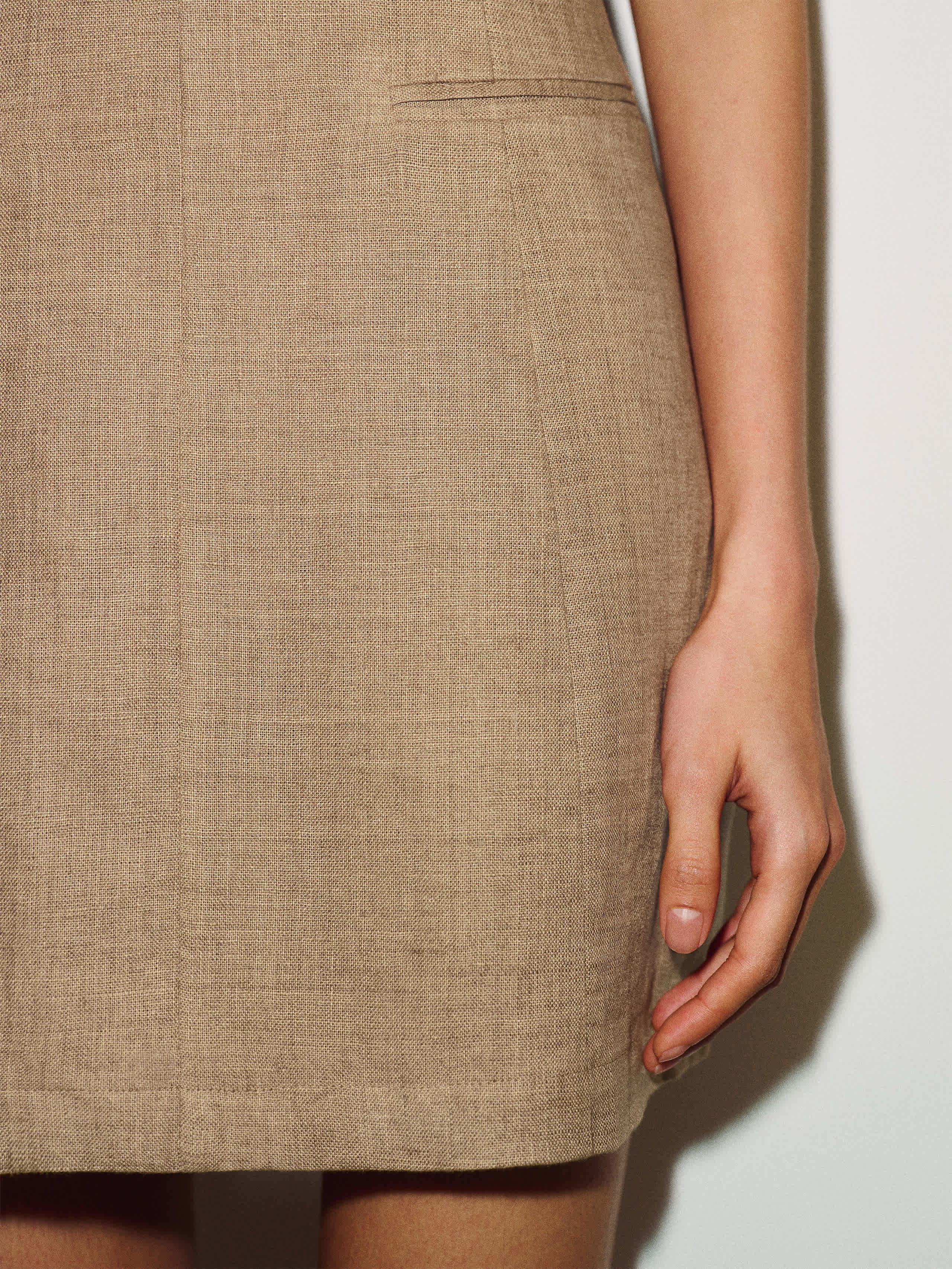 Citron Linen Dress