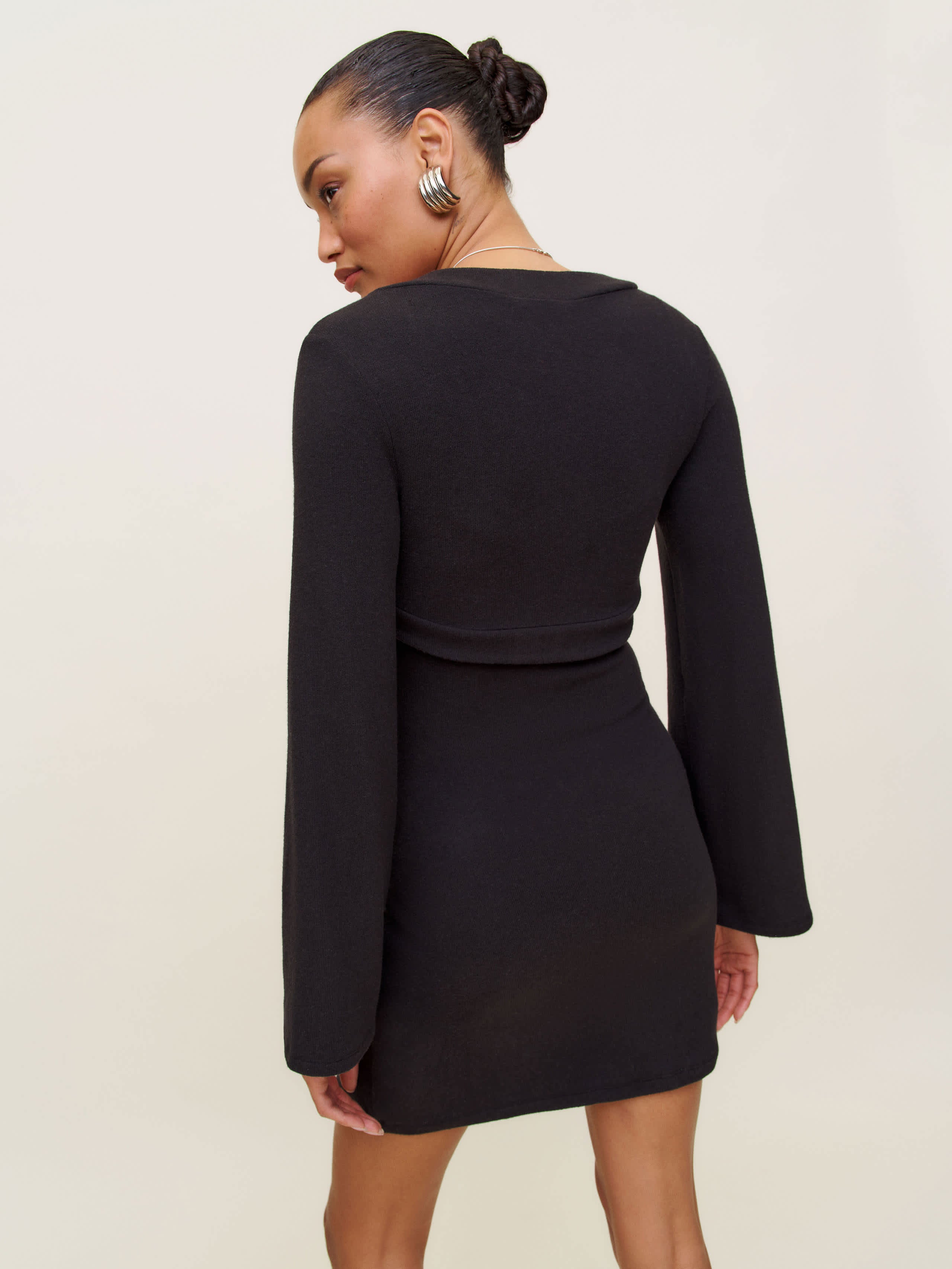Chloe Knit Shrug Dress Set