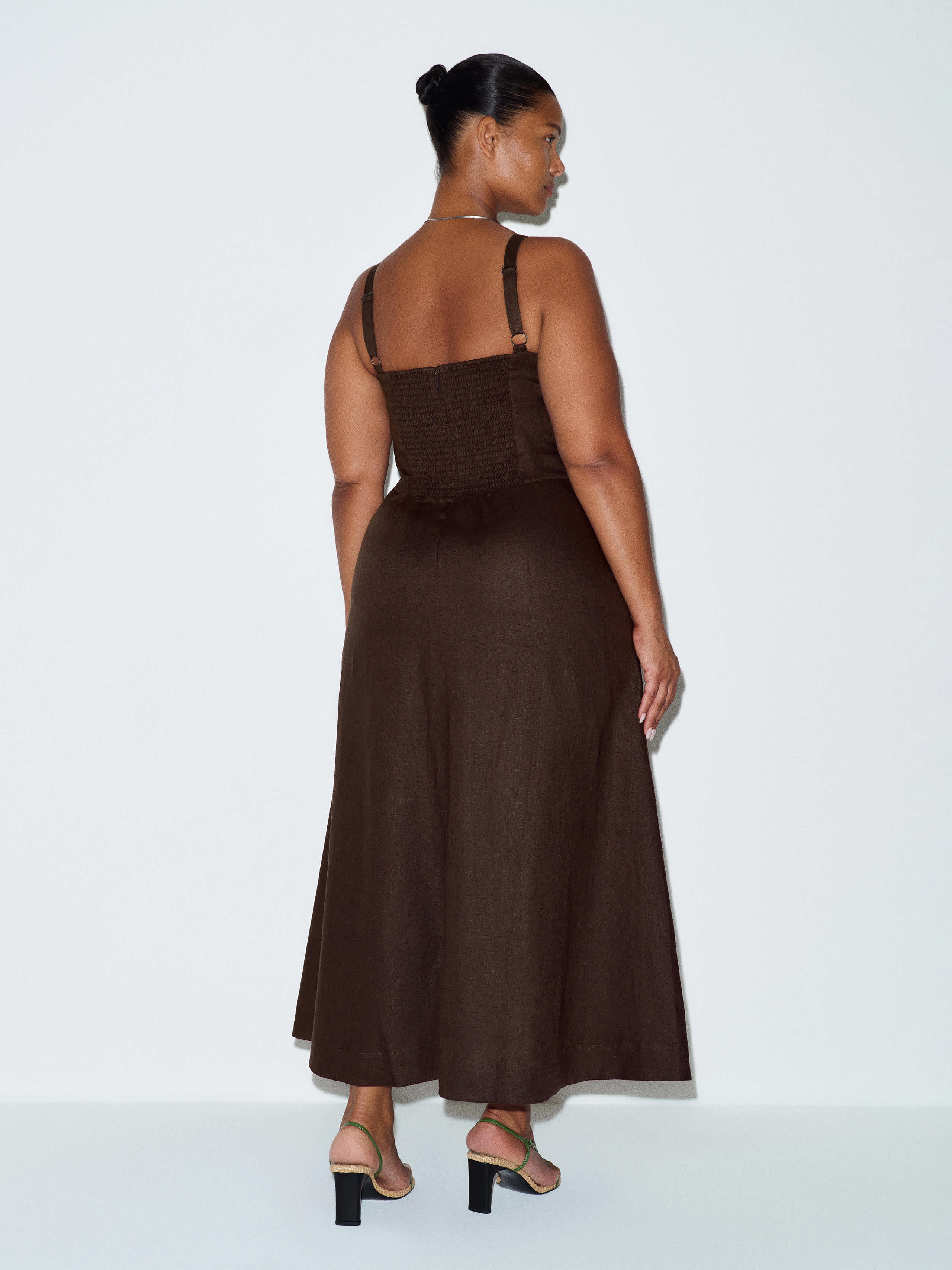 Sabine Linen Dress Es