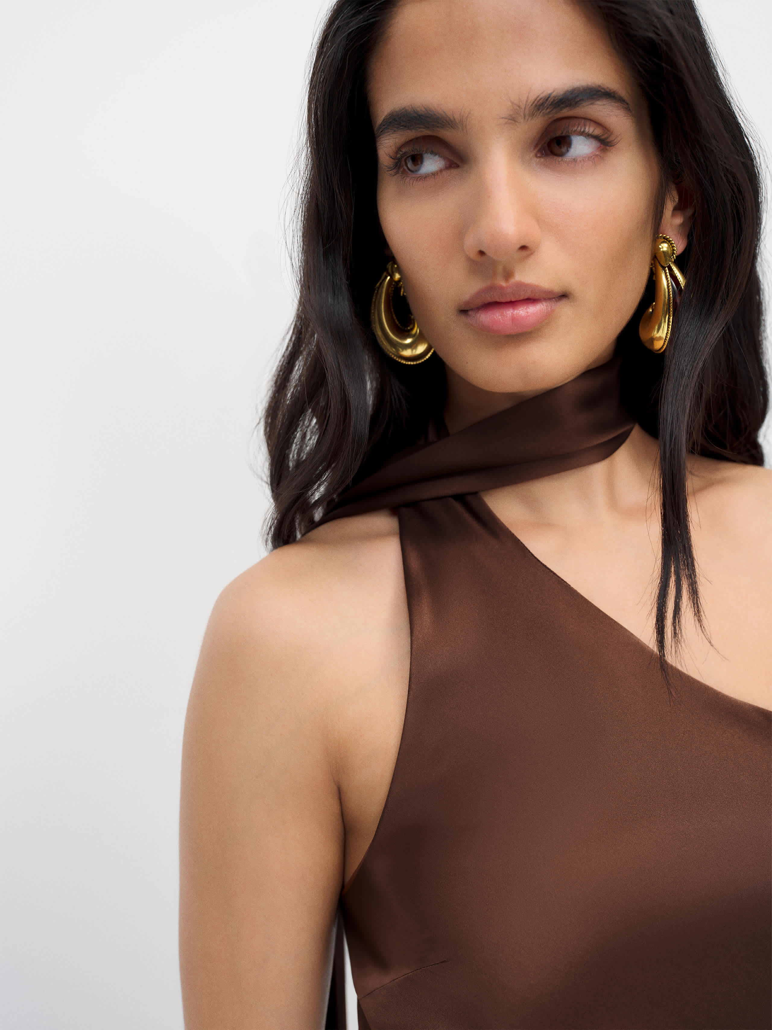 Jazzlyn Silk Dress