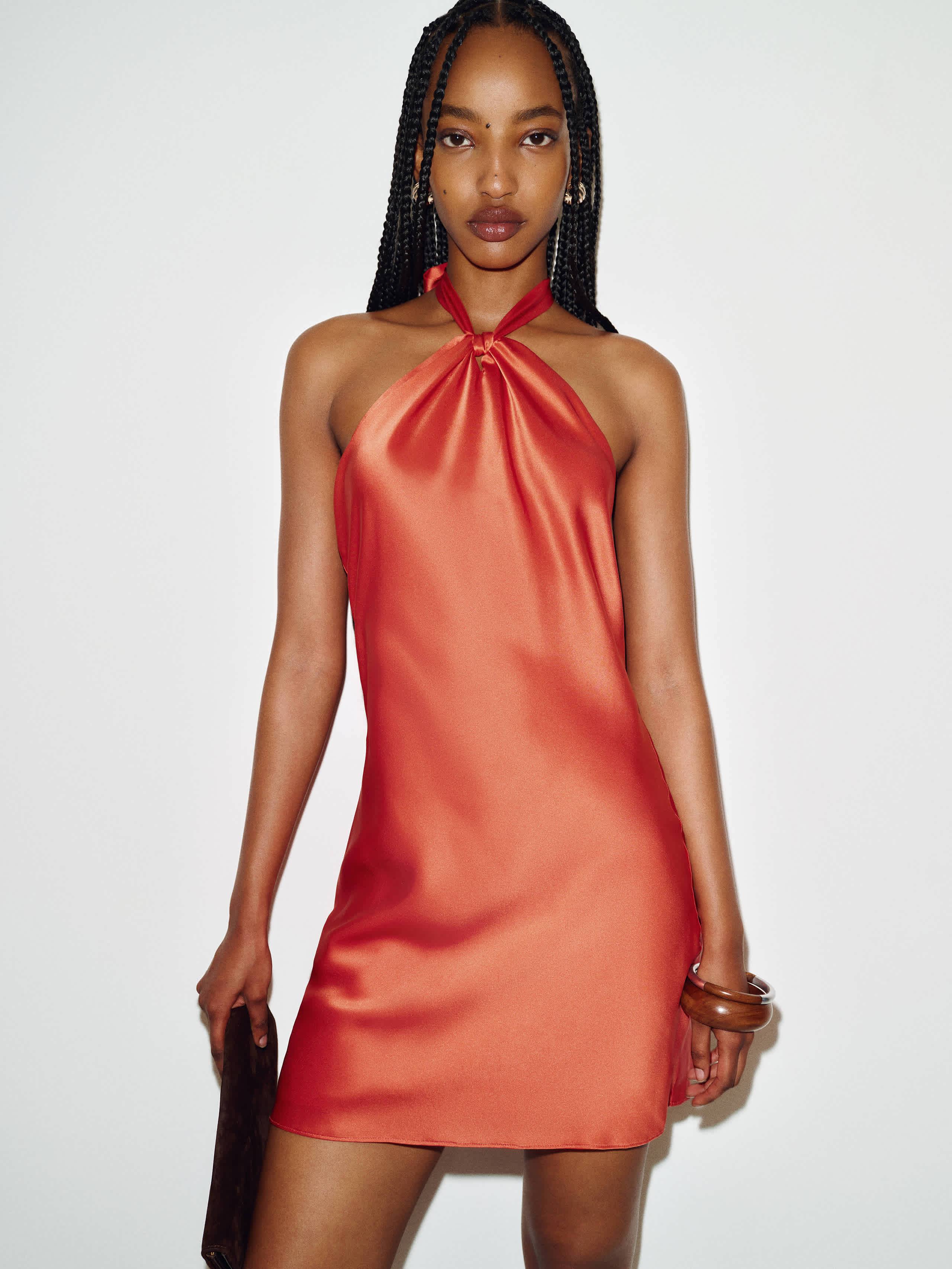 Opaline Silk Dress