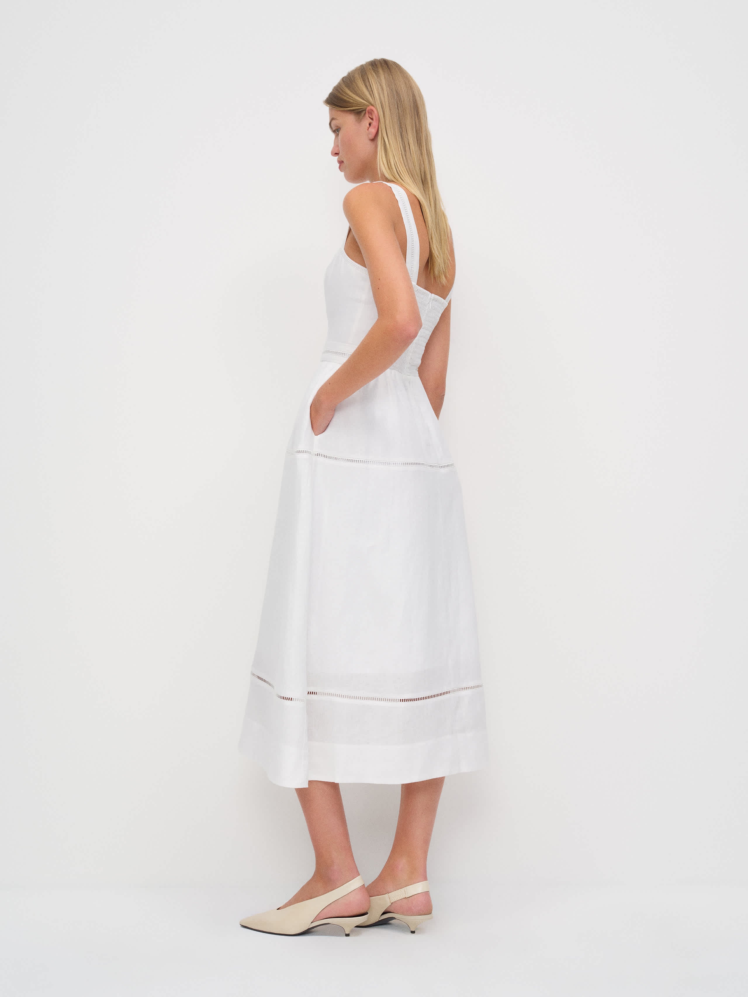 Petites Everett Linen Dress