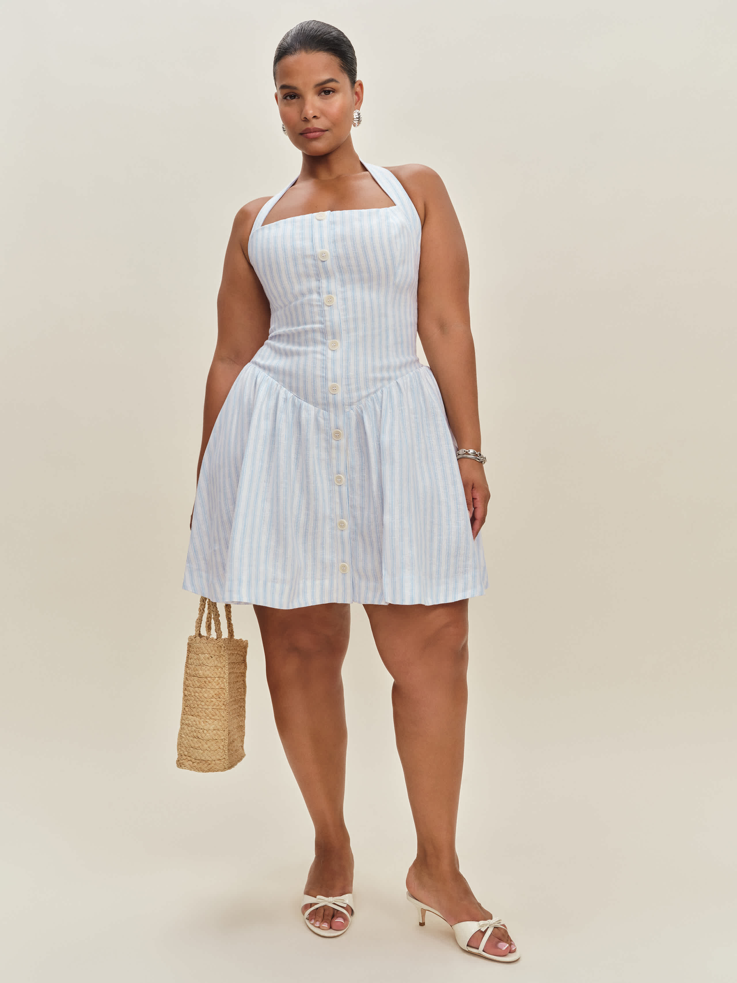 Mariela Linen Dress Es