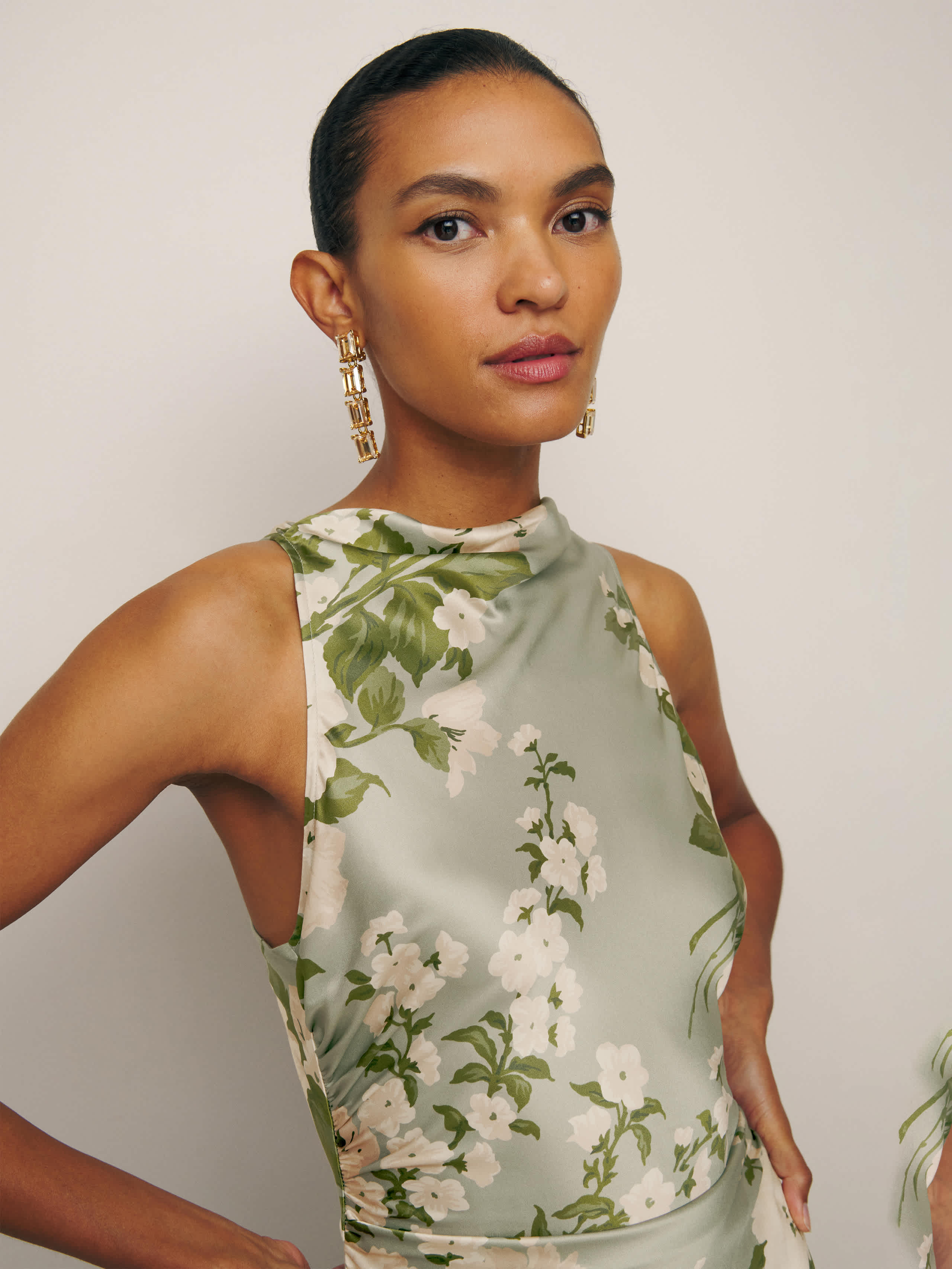 Anaiis Silk Dress