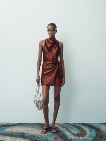 Stelliana Silk Dress