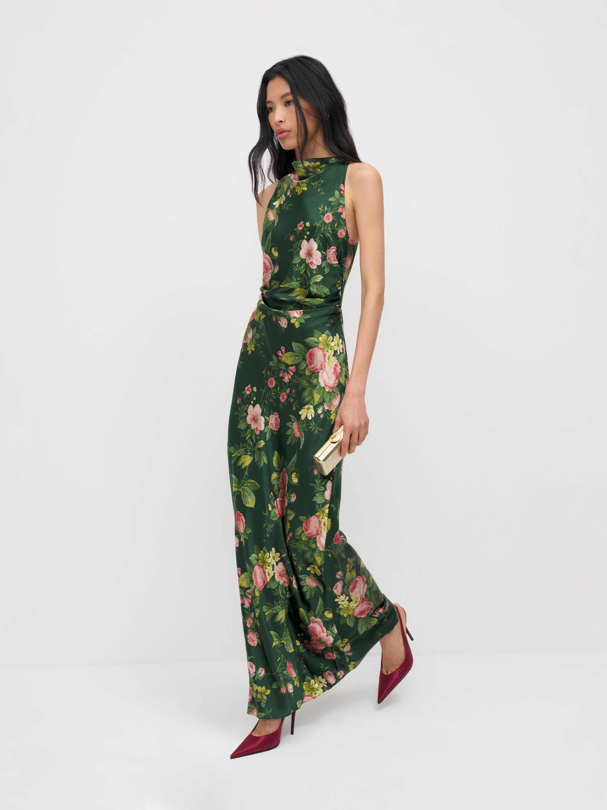 Anaiis Silk Dress