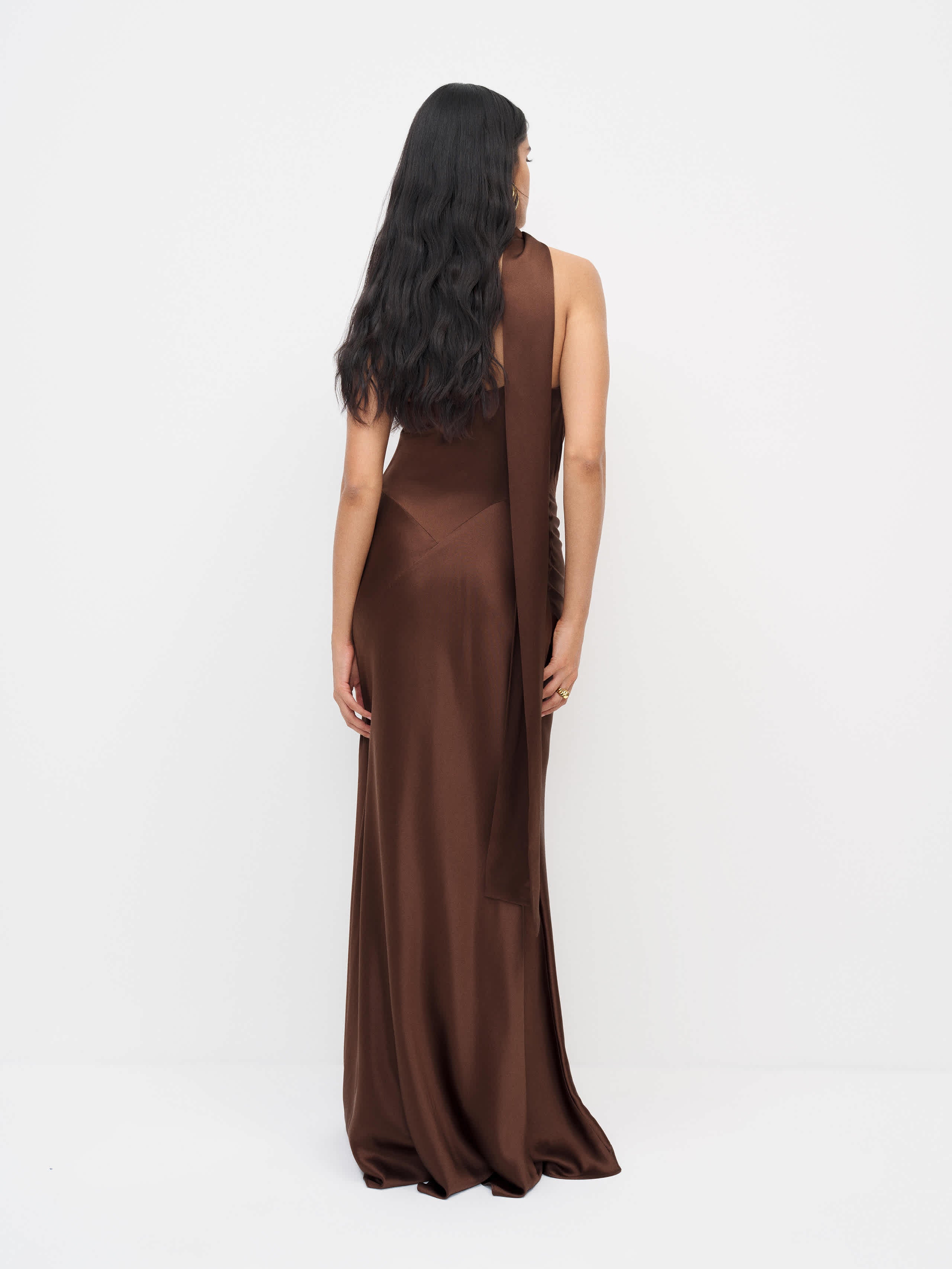 Jazzlyn Silk Dress