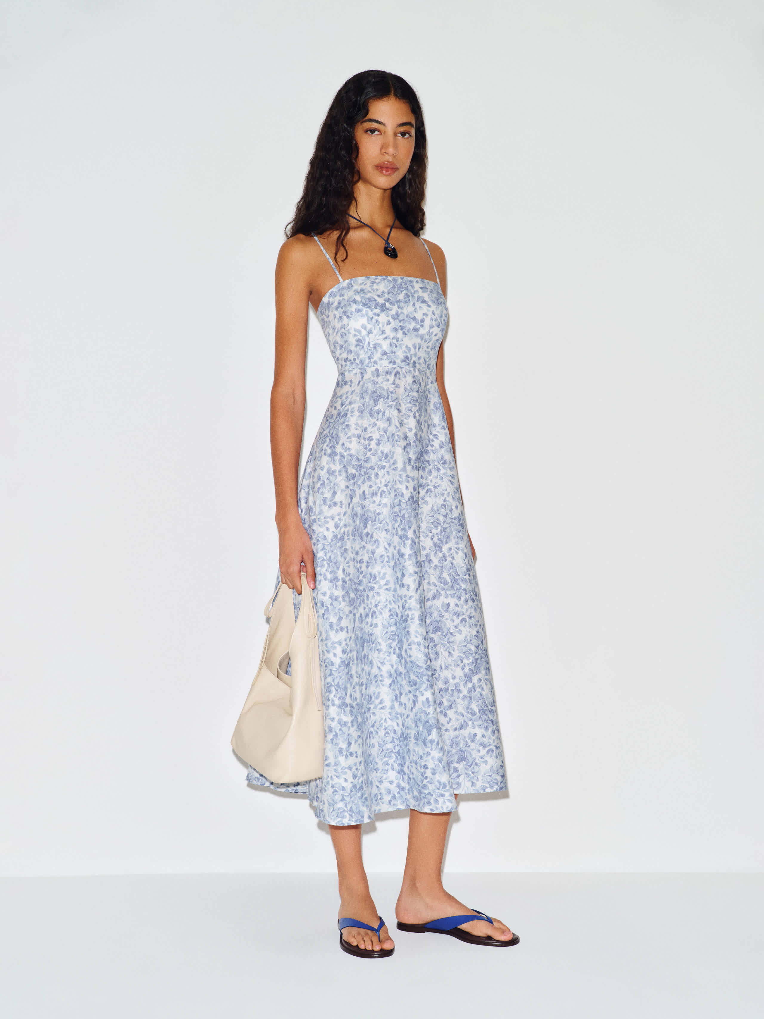 Monette Linen Dress
