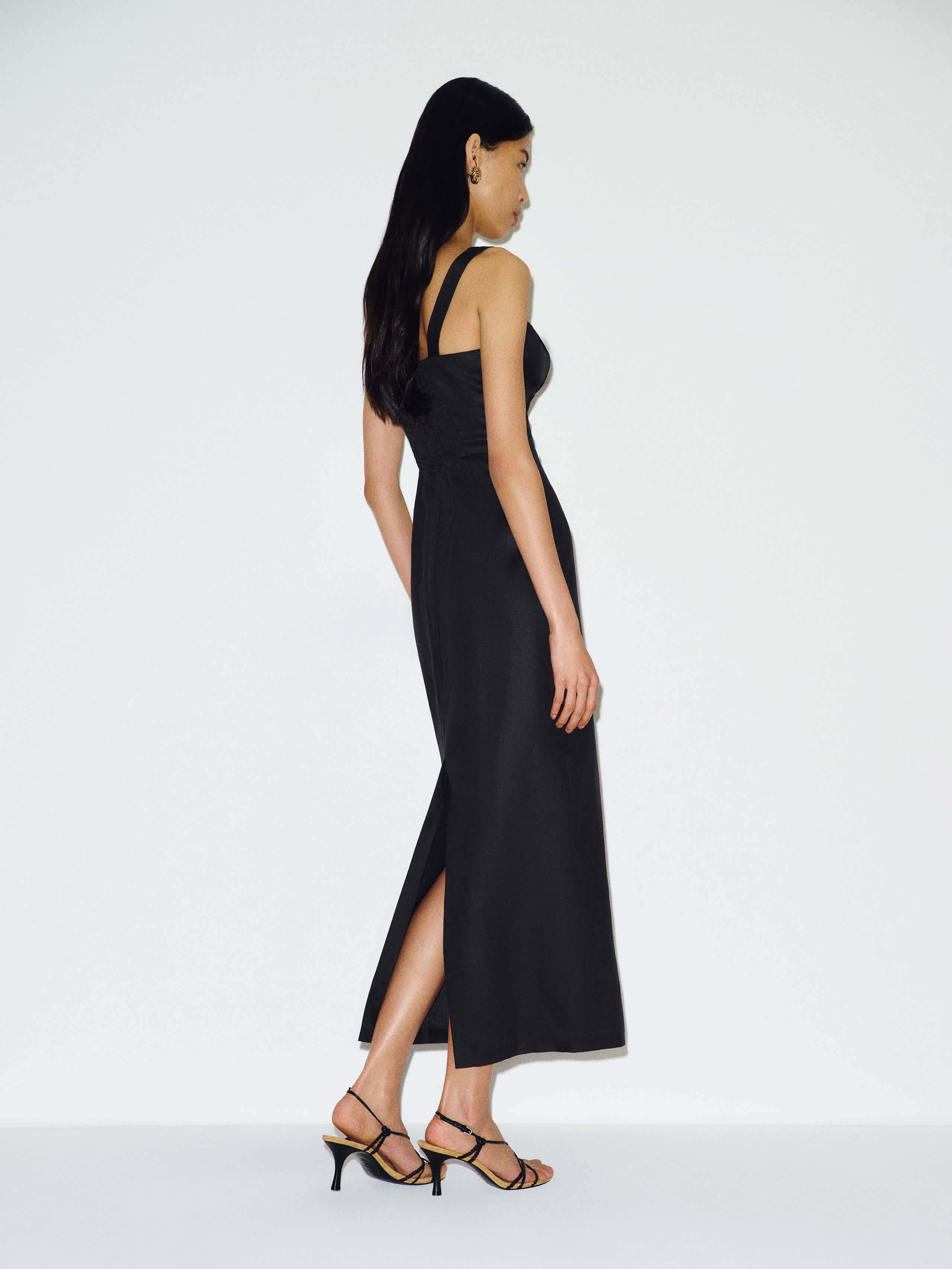 Lisa Linen Dress