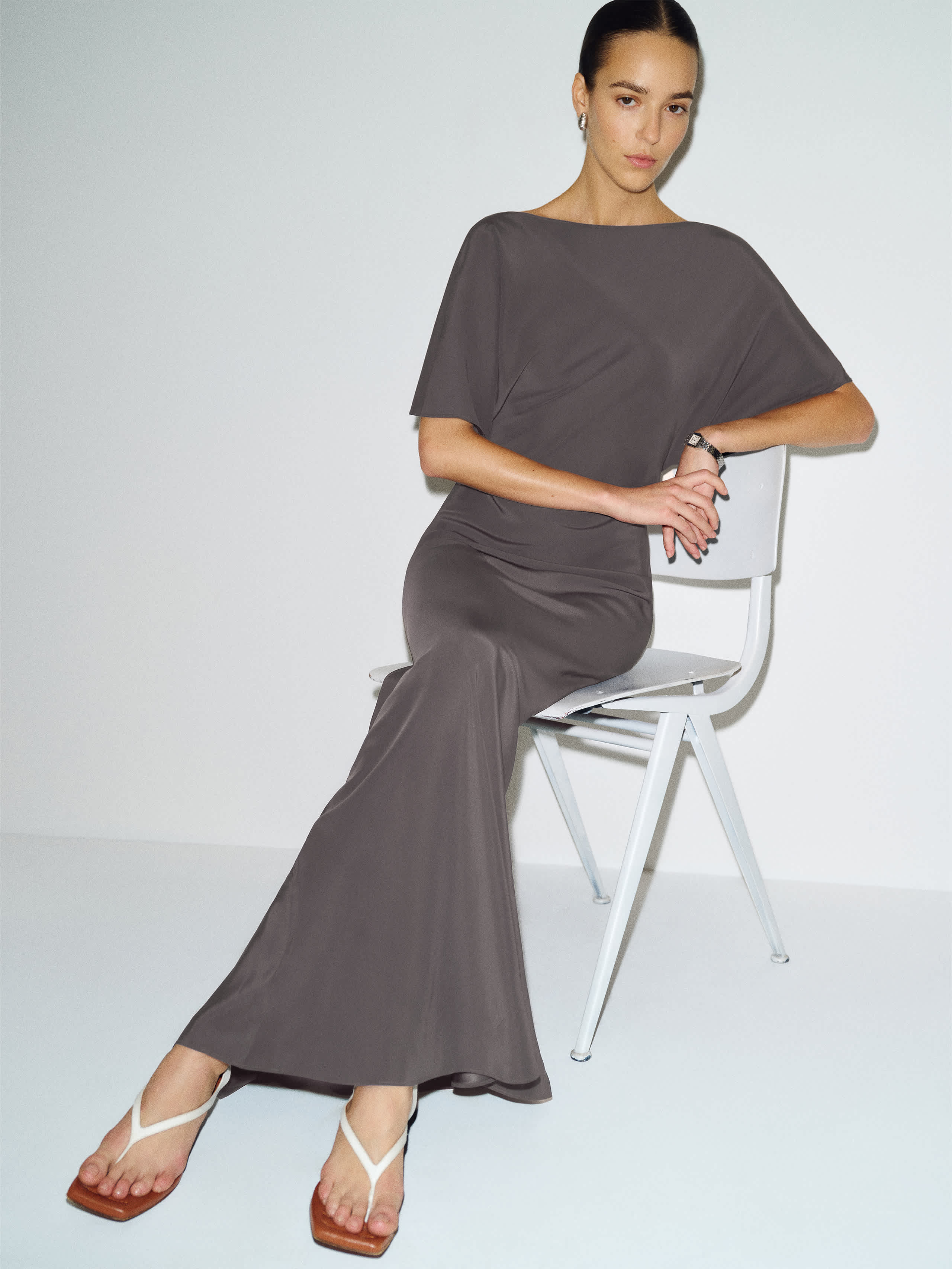 Caila Silk Dress
