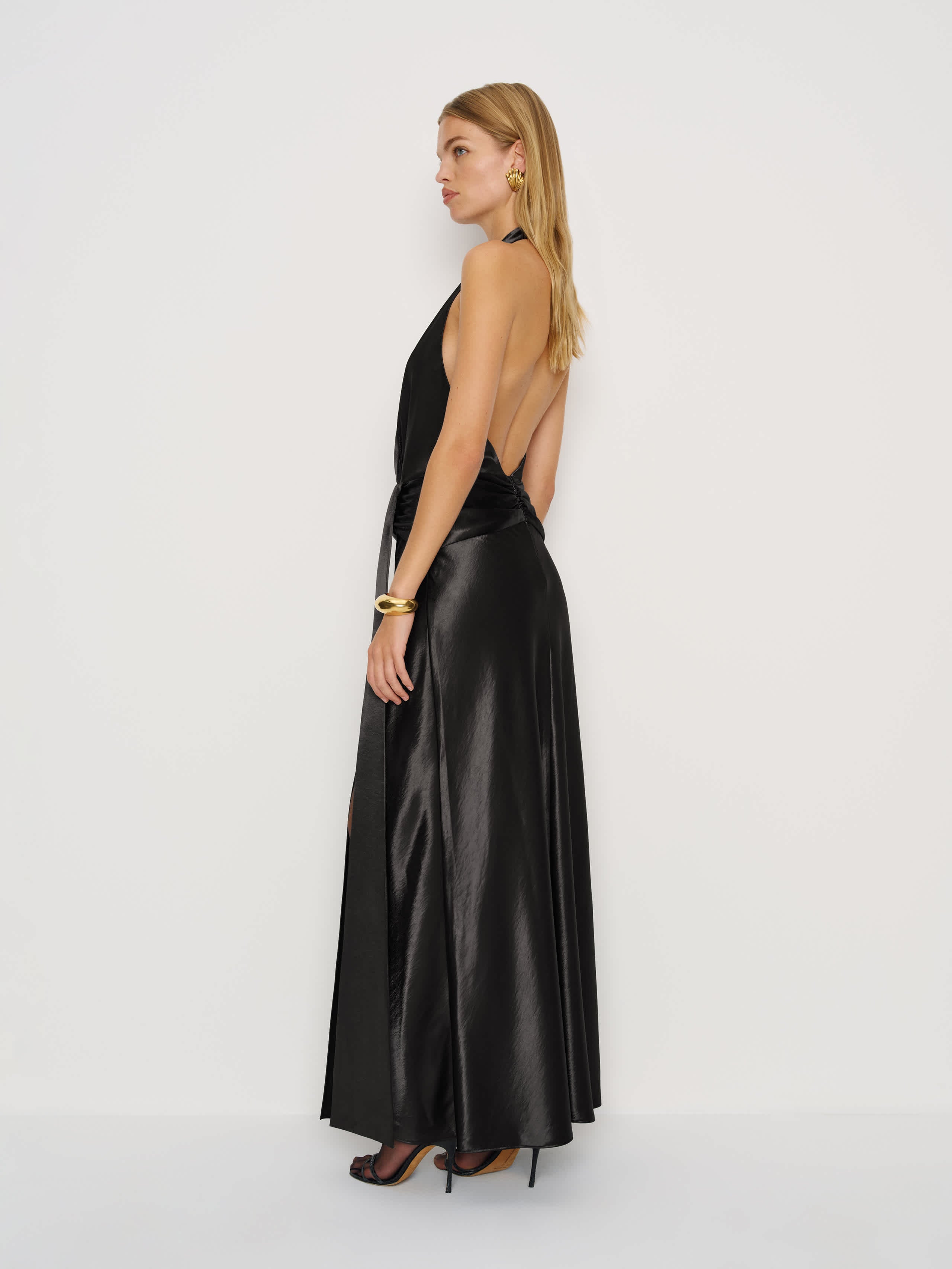 Oceane Satin Dress