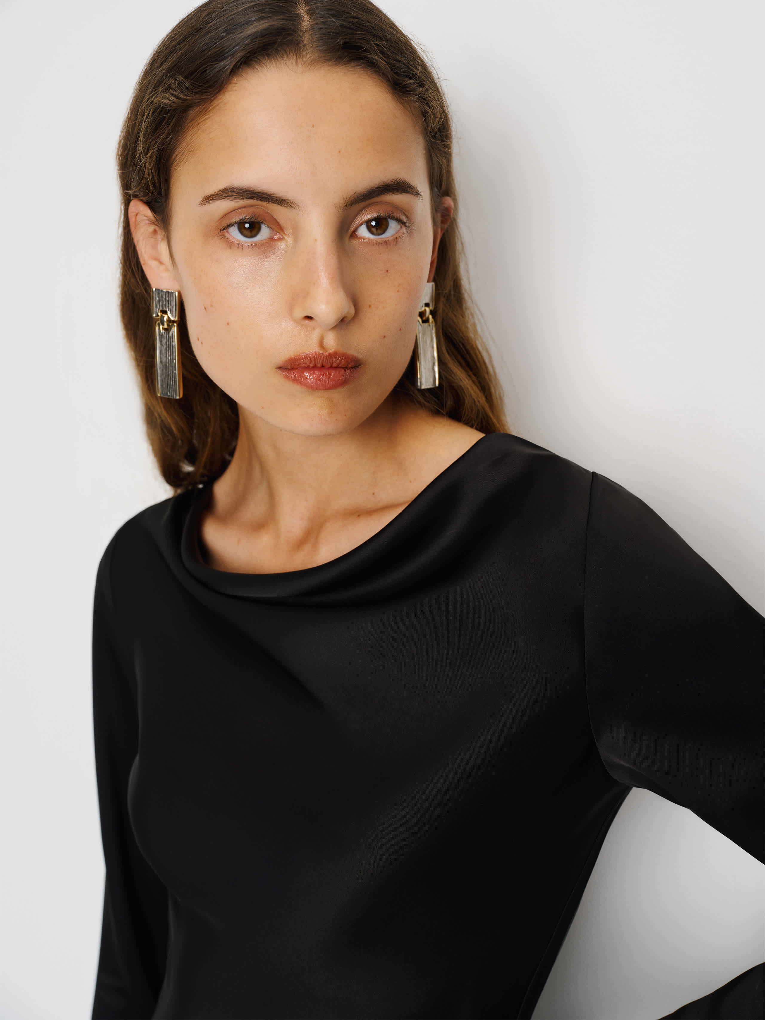 Pike Satin Dress