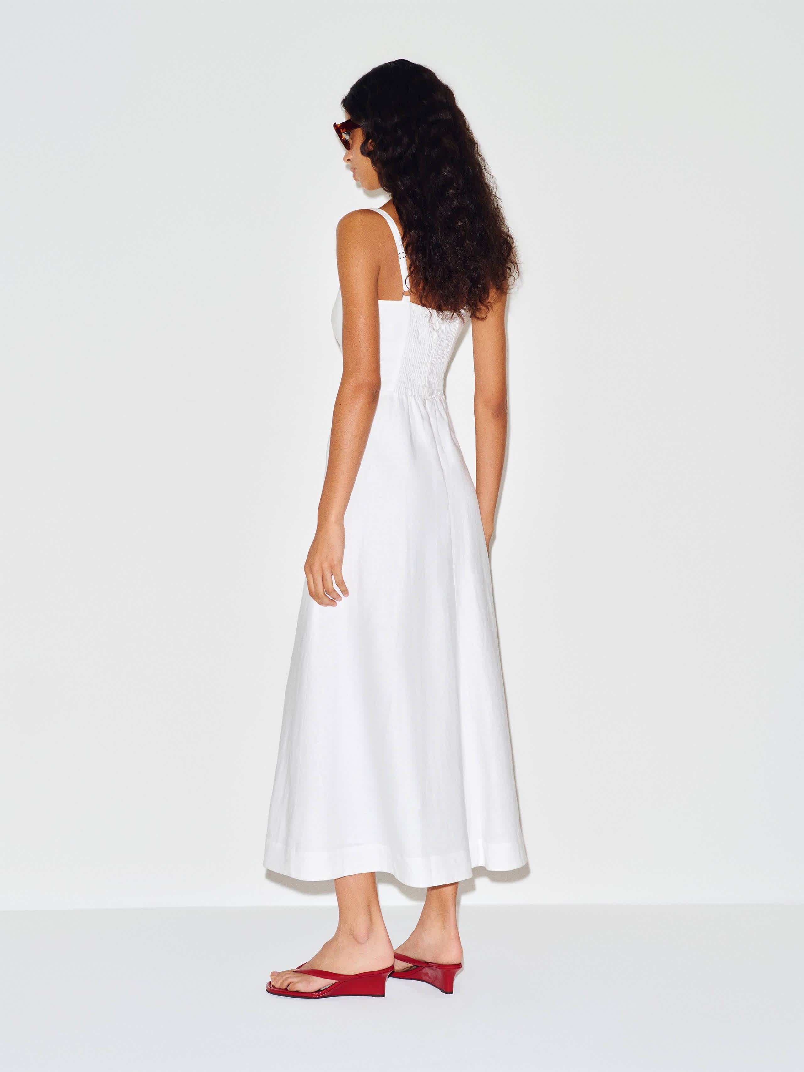 Sabine Linen Dress