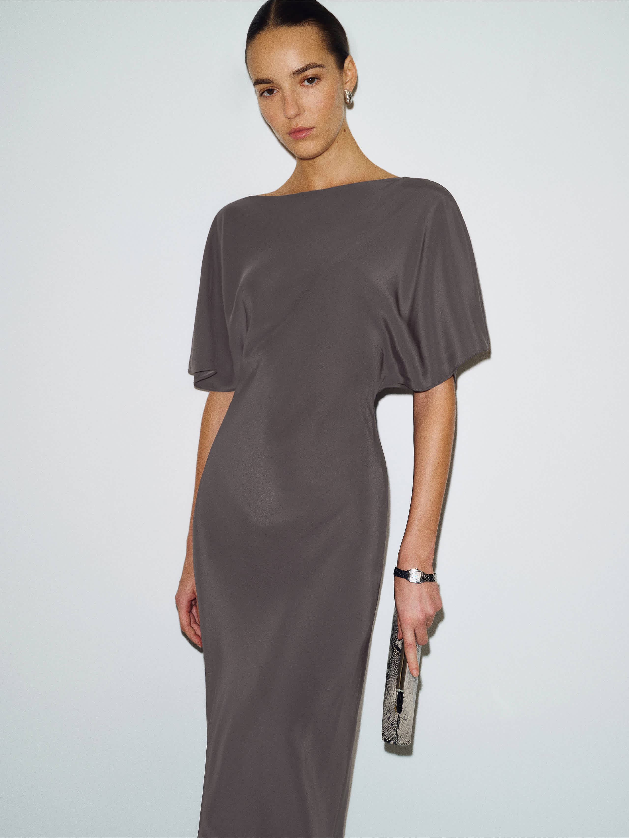 Caila Silk Dress