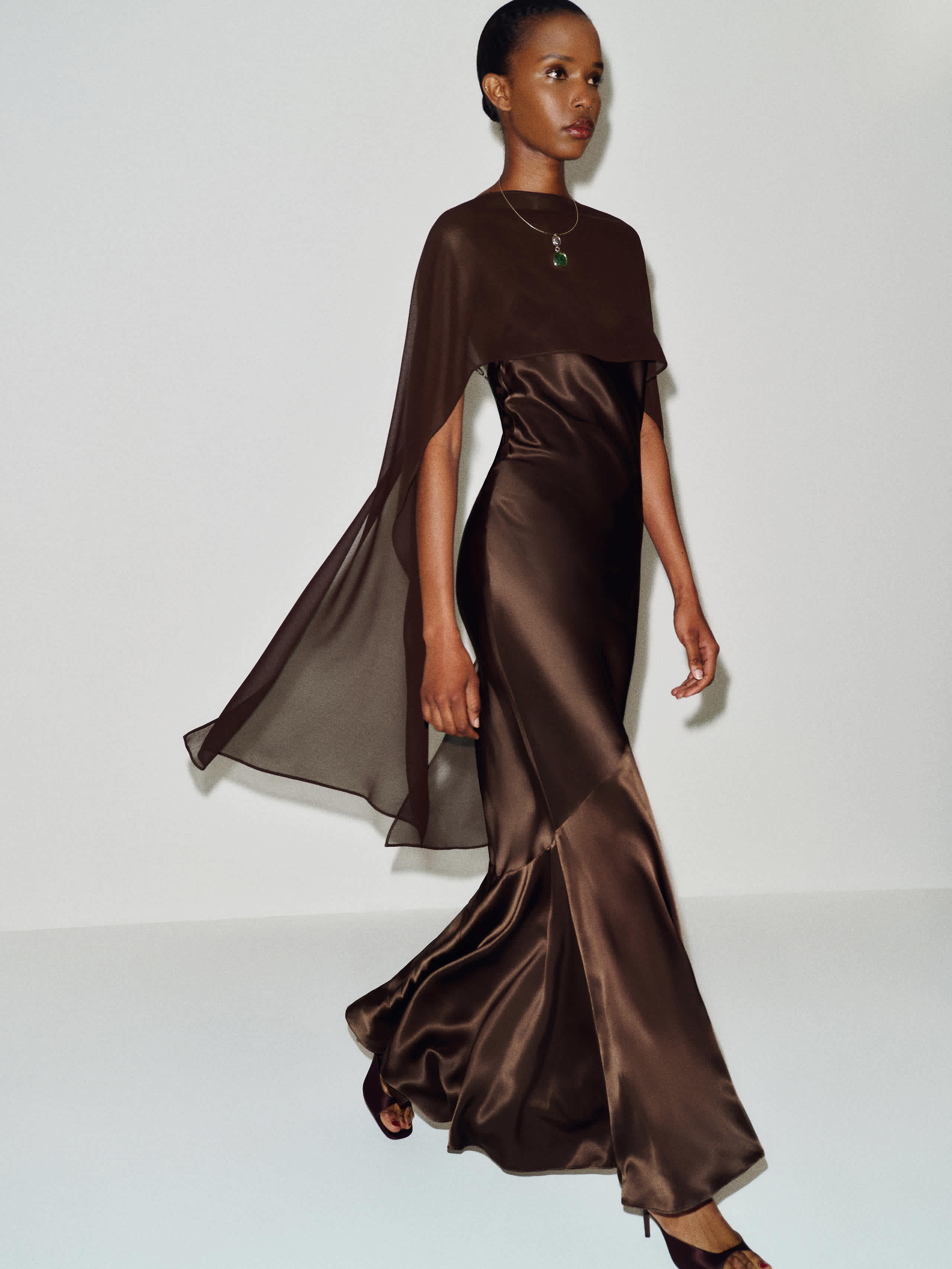Tiffani Silk Dress