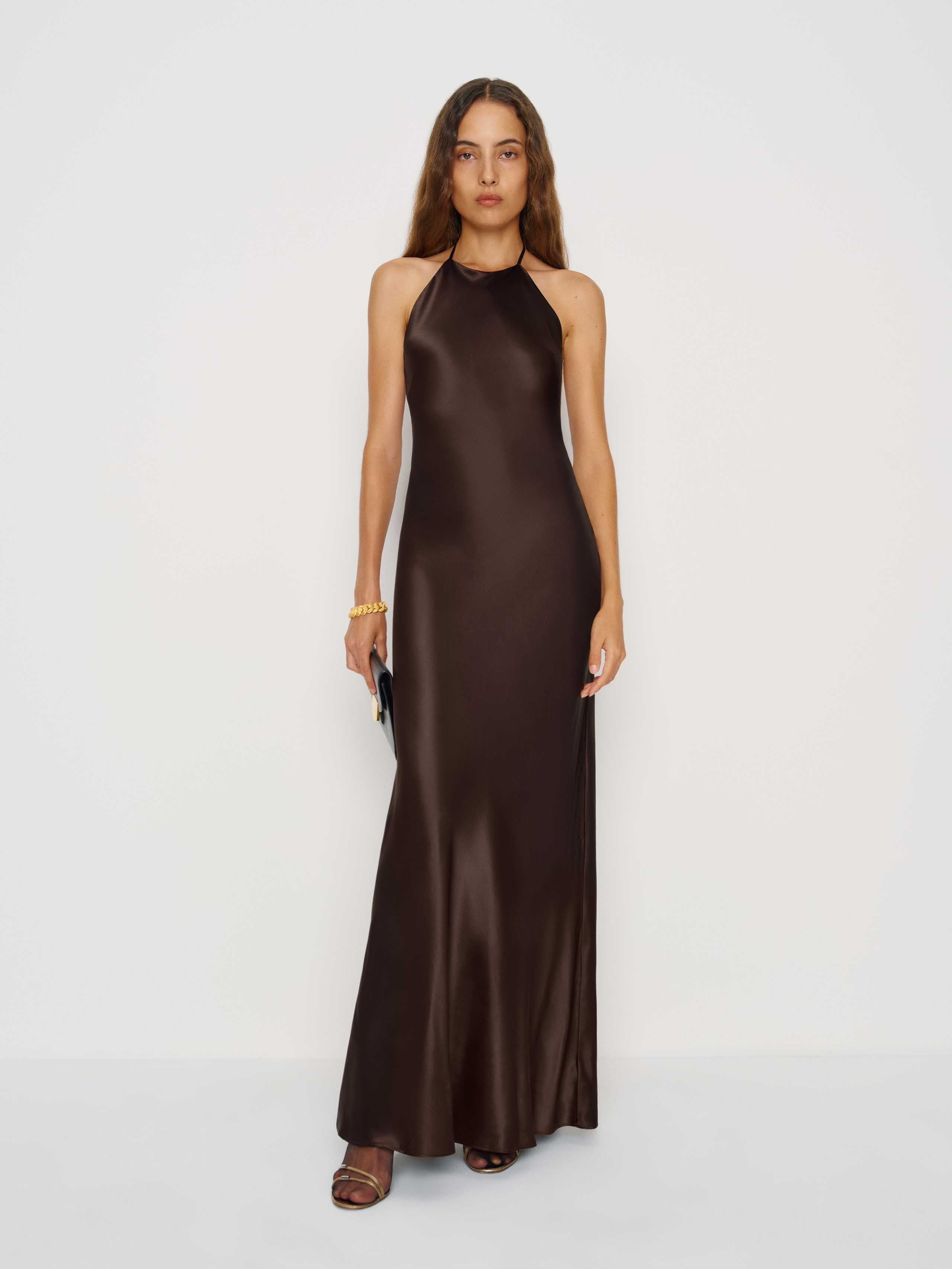 Petites Jeany Silk Dress