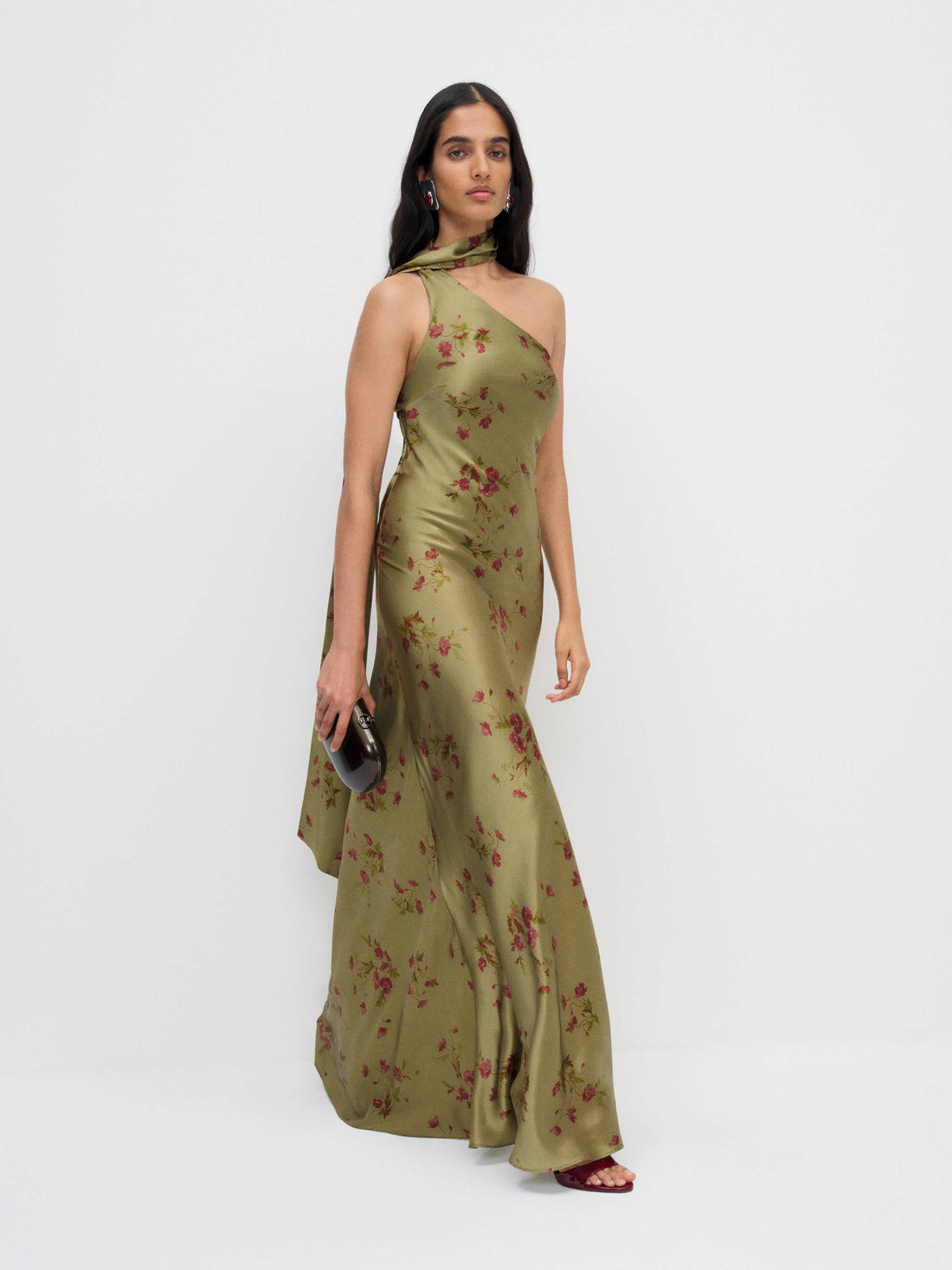 Jazzlyn Silk Dress