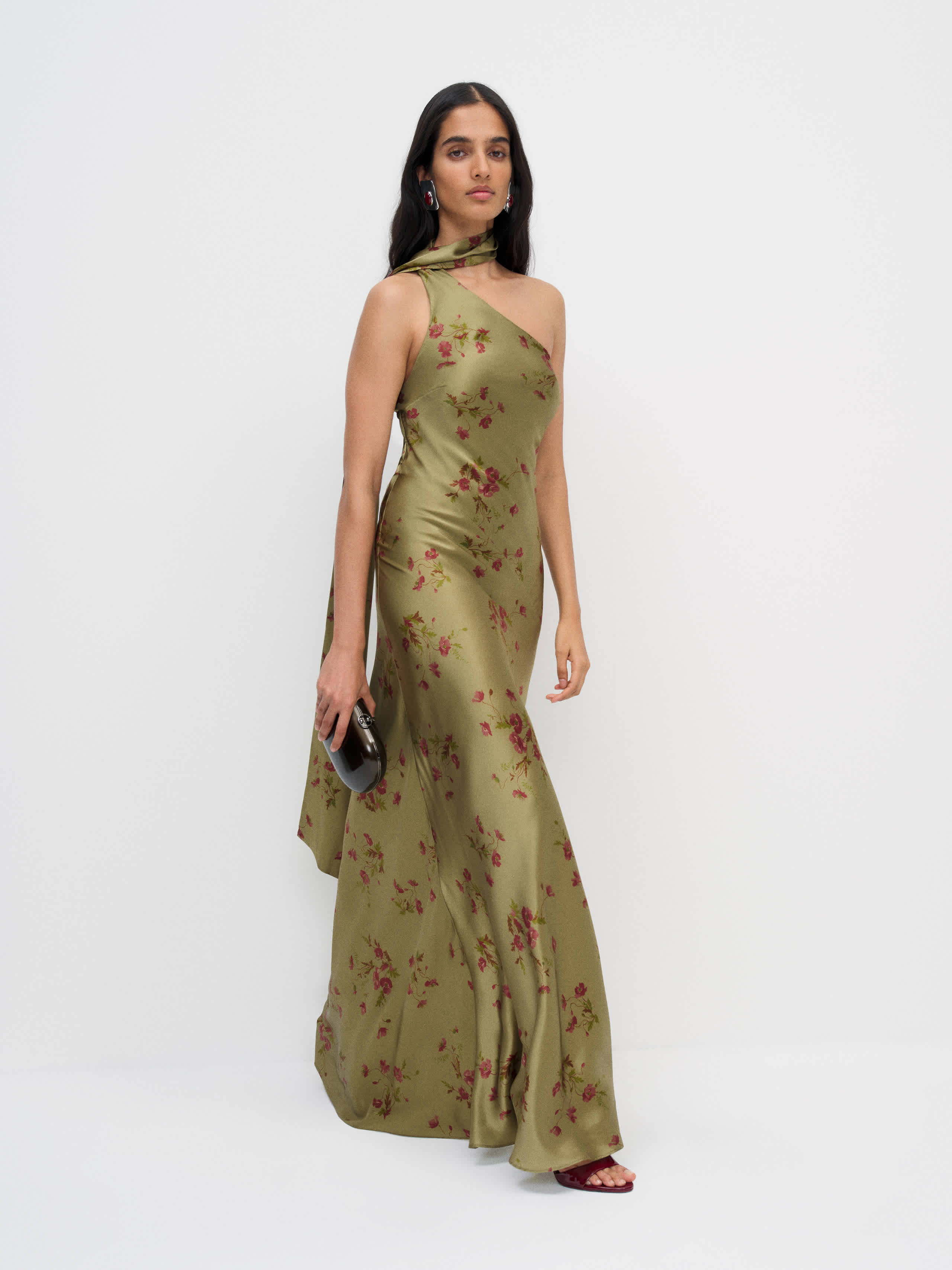 Jazzlyn Silk Dress