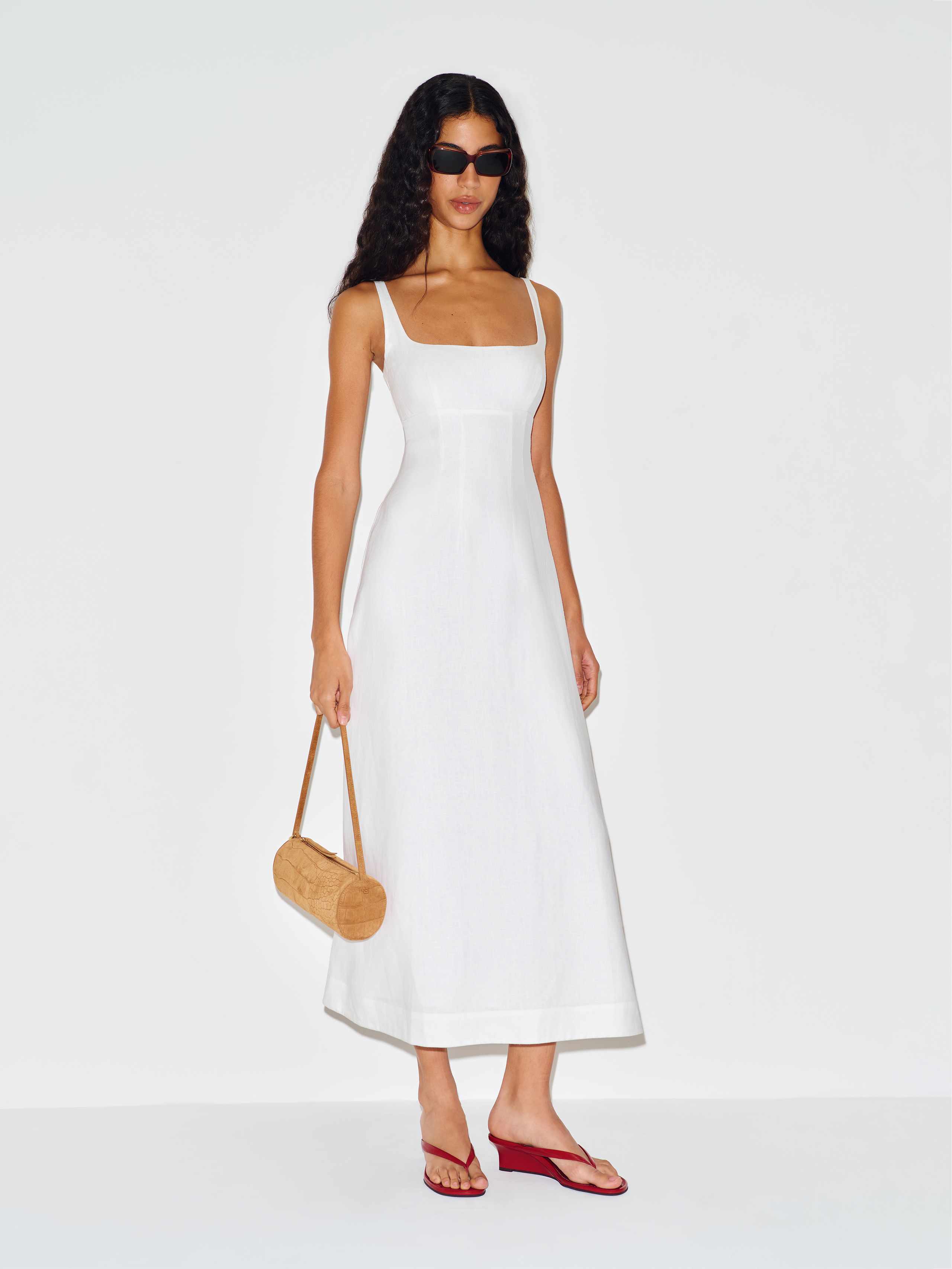 Sabine Linen Dress