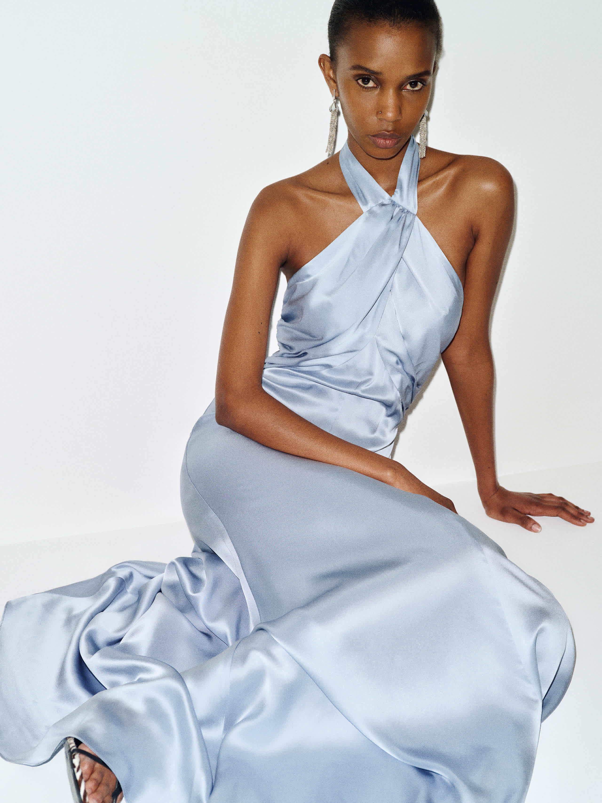 Veria Silk Dress