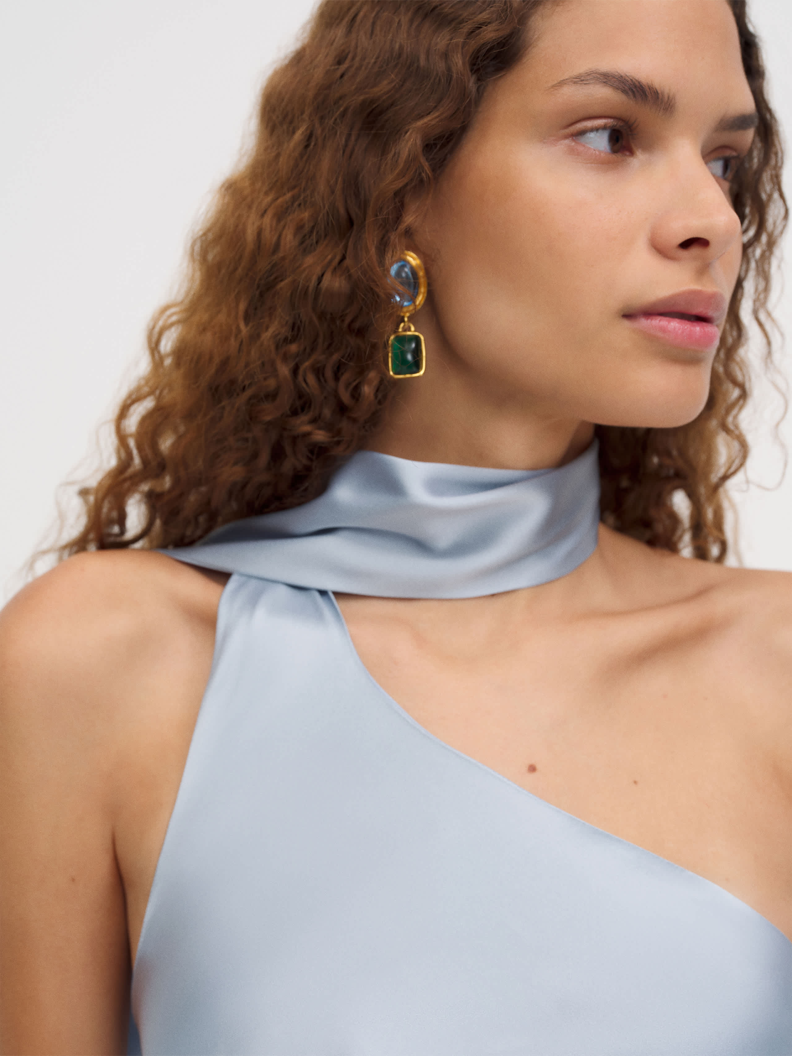 Jazzlyn Silk Dress