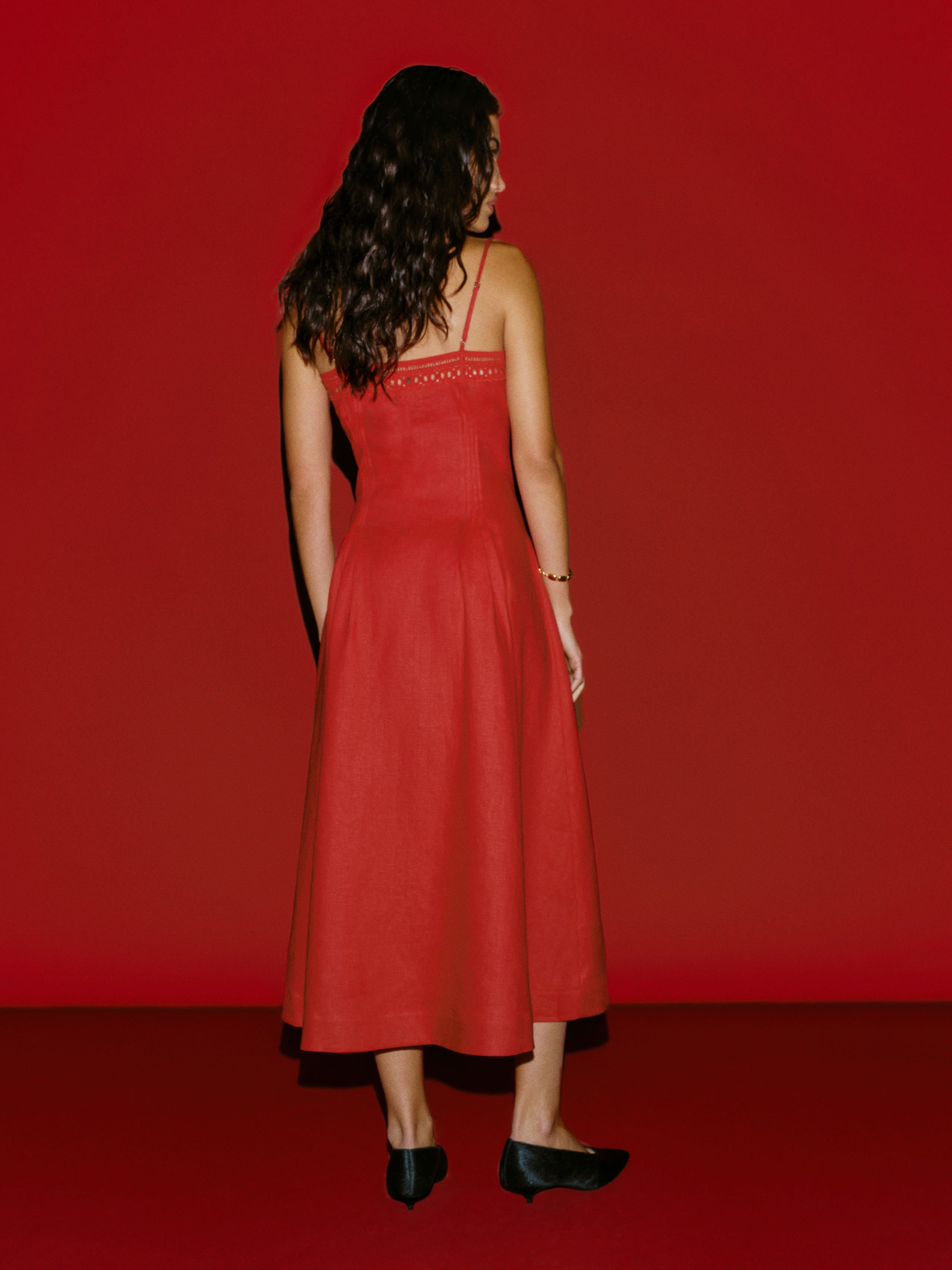 Pomona Linen Dress