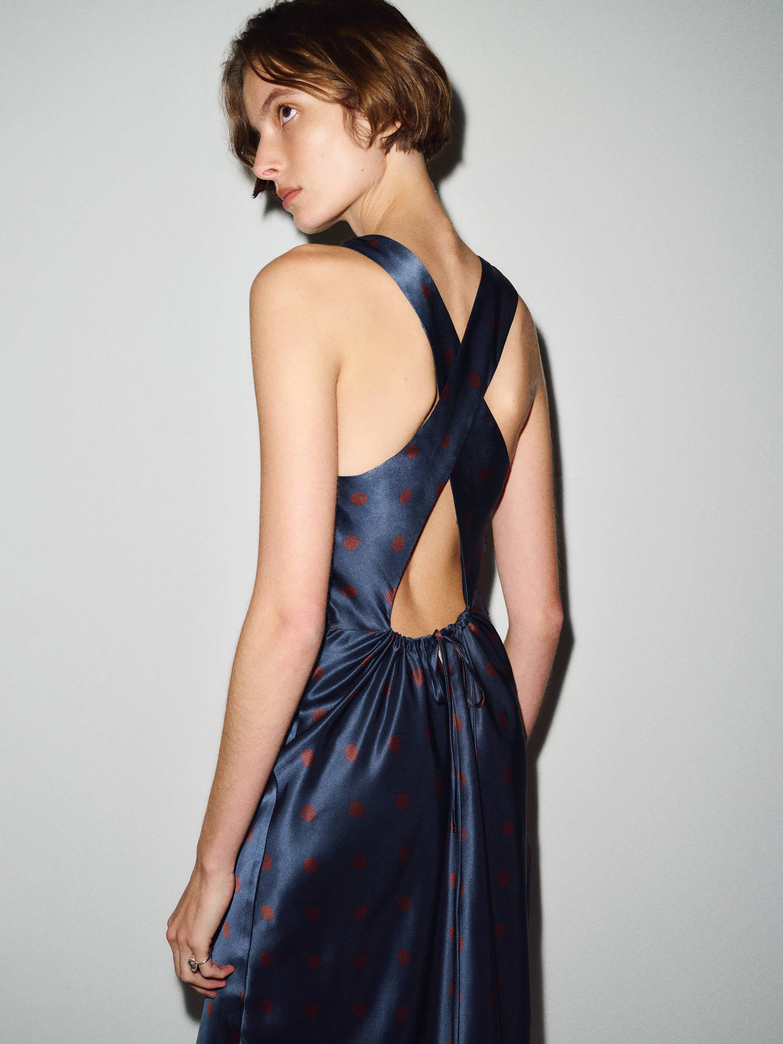 Anaiis Silk Dress