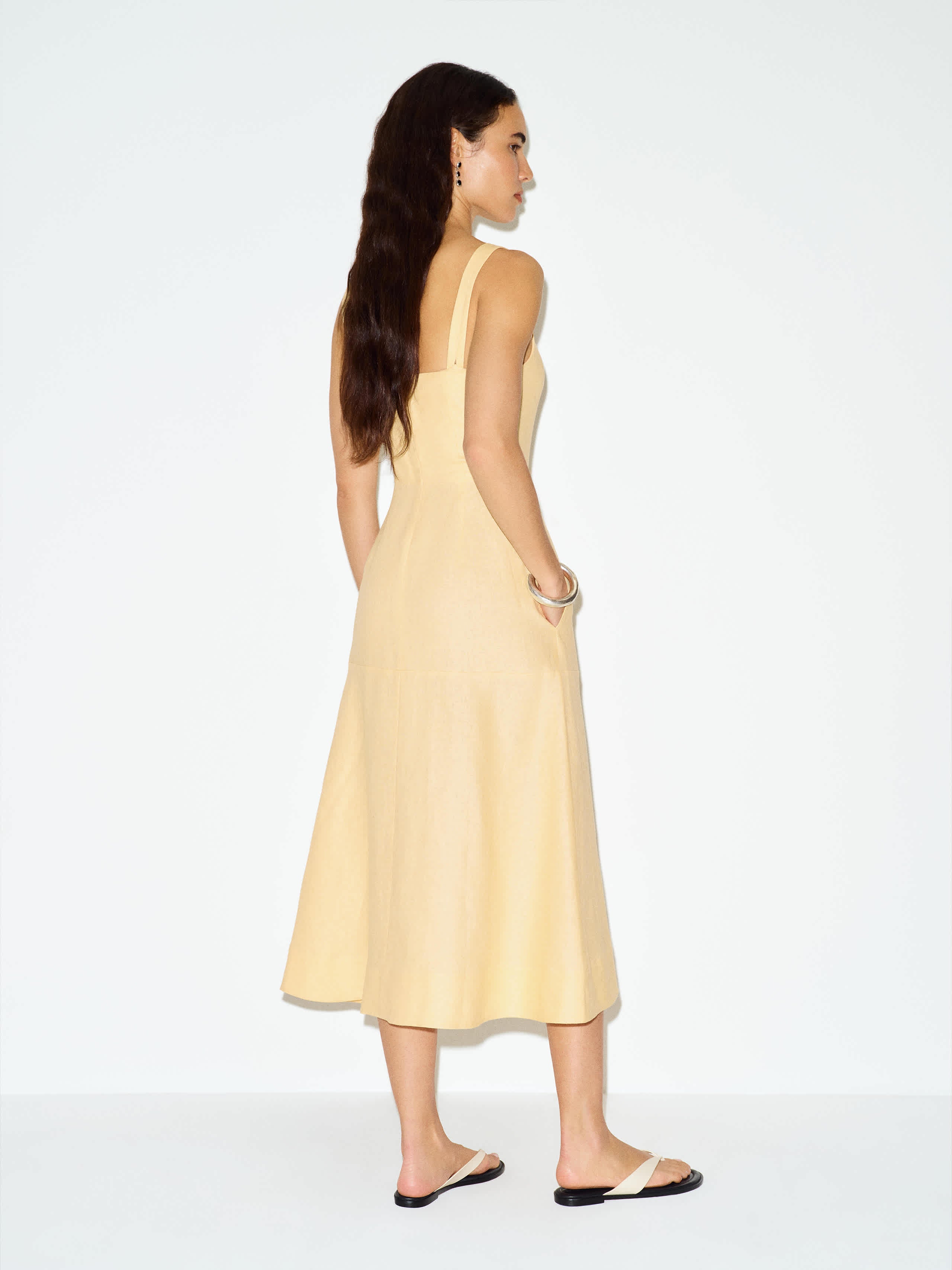 Venice Linen Dress